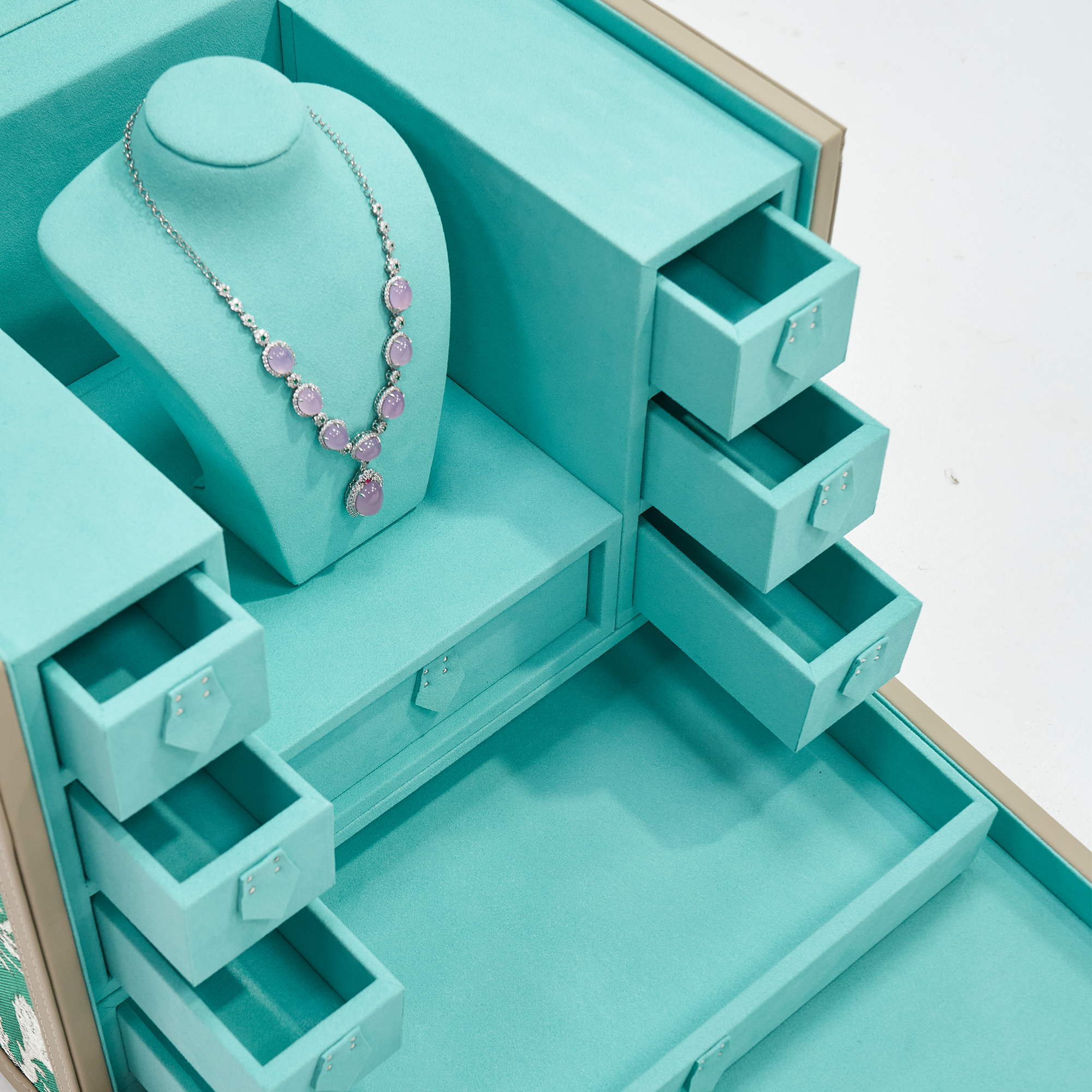 A Co-Created Jewelry Cabinet with Fingerprint Lock: The Ultimate Mother's Day Gift for the Discerning Collector