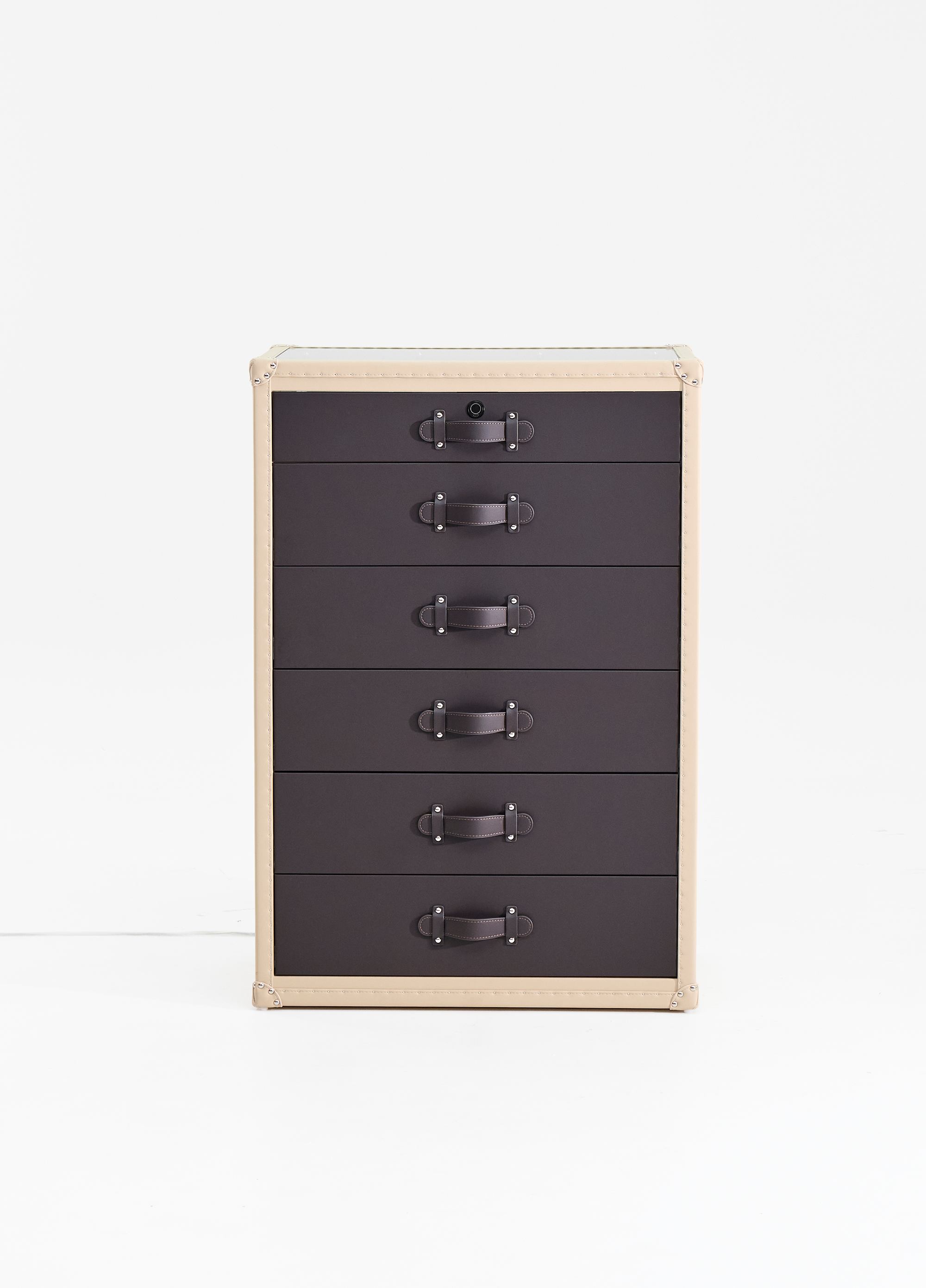 Heritage Luxe Side Cabinet - Noir & Crème
