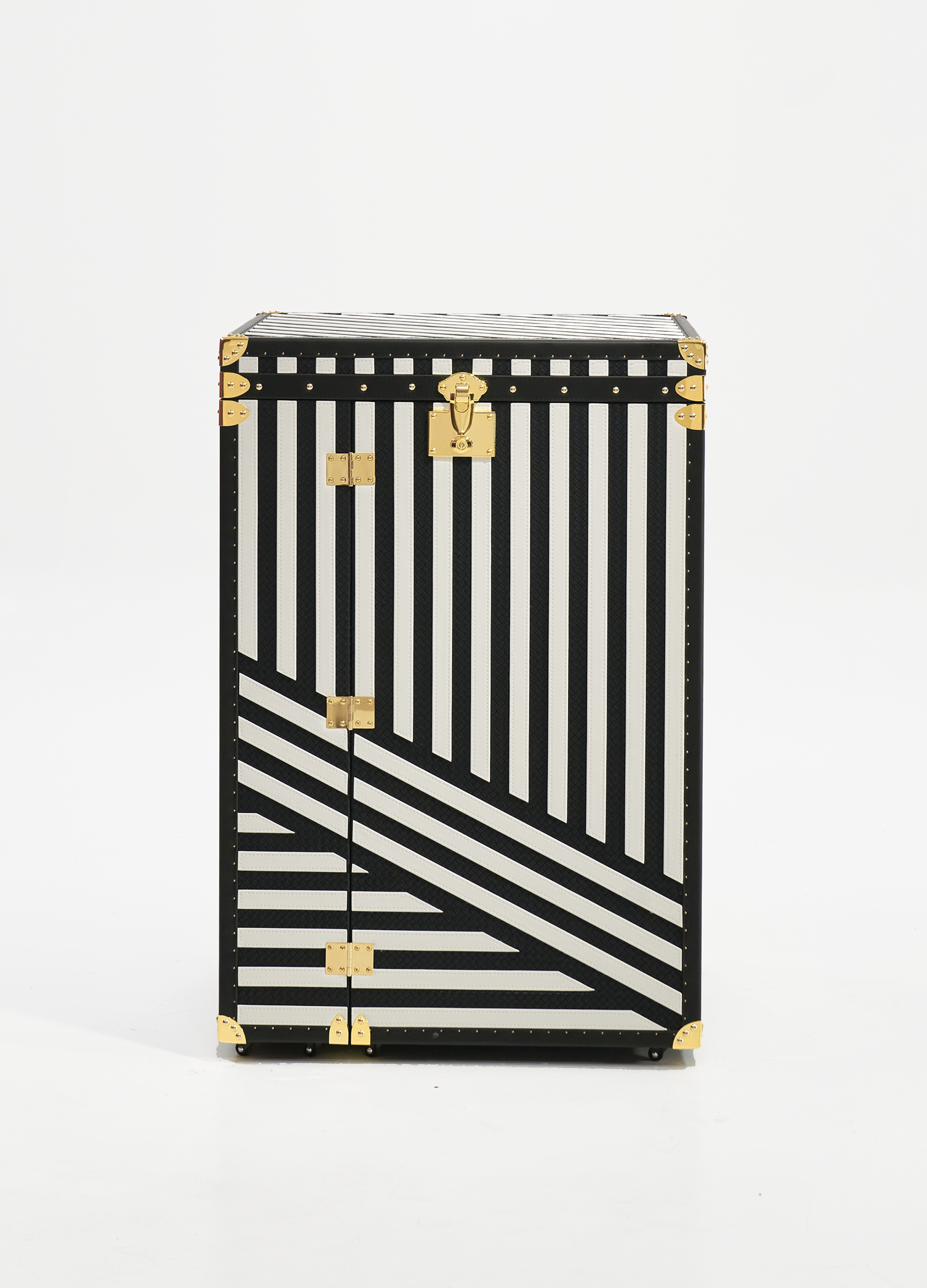 Heritage Luxe Vanity Cabinet - Monochrome Majesty