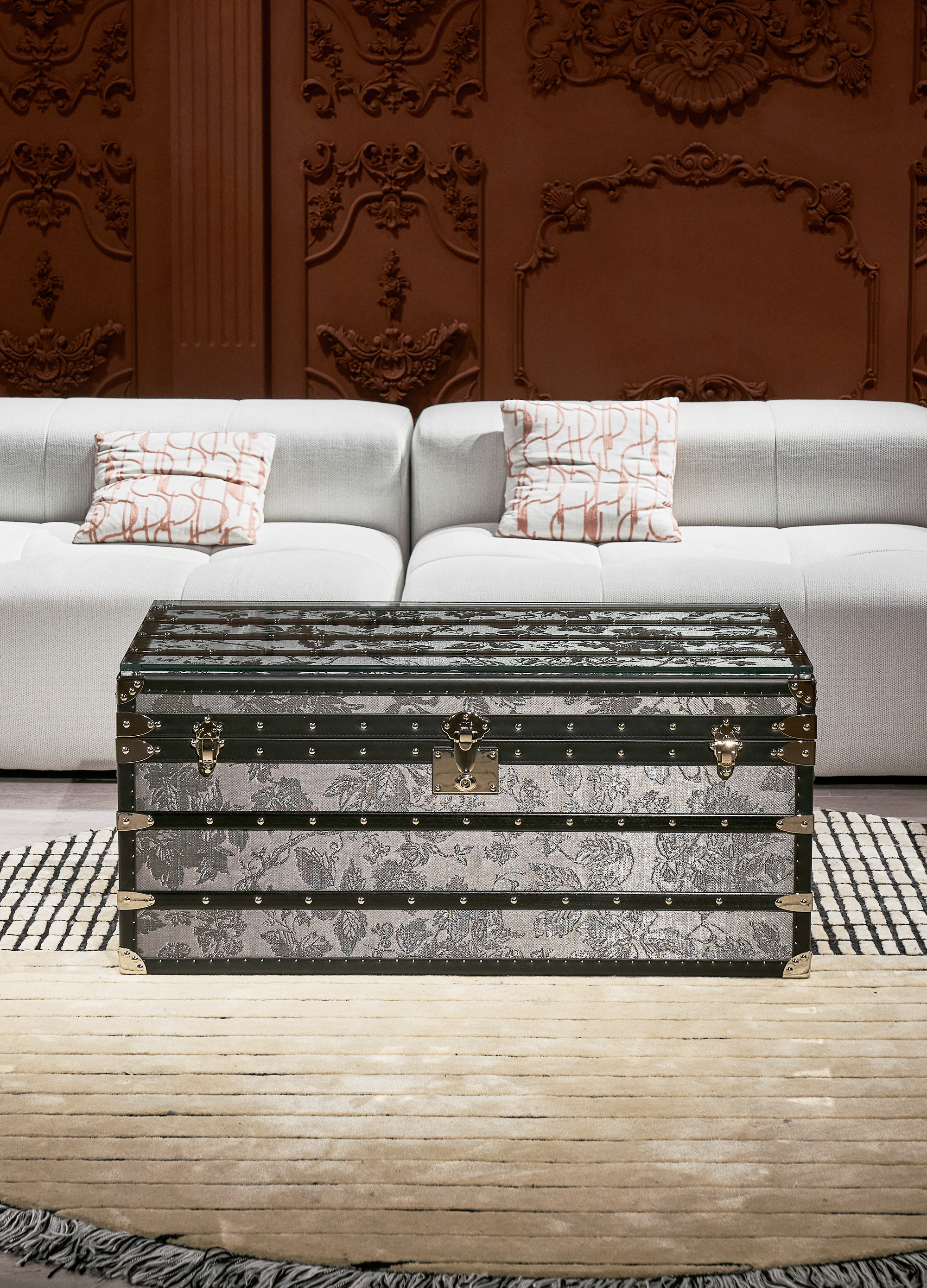 Aurum Loom Coffee Table - Monochrome