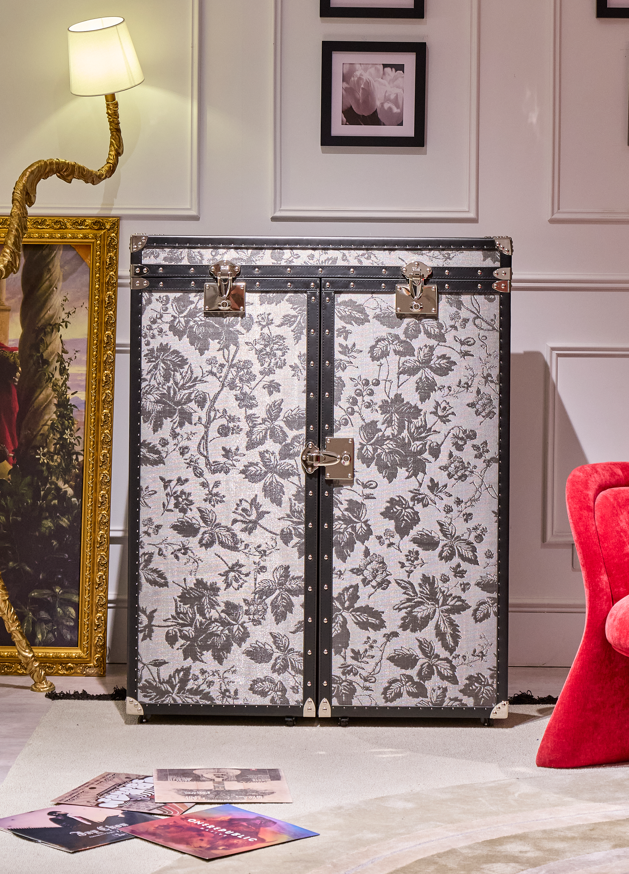 Aurum Loom Media Cabinet - Noir