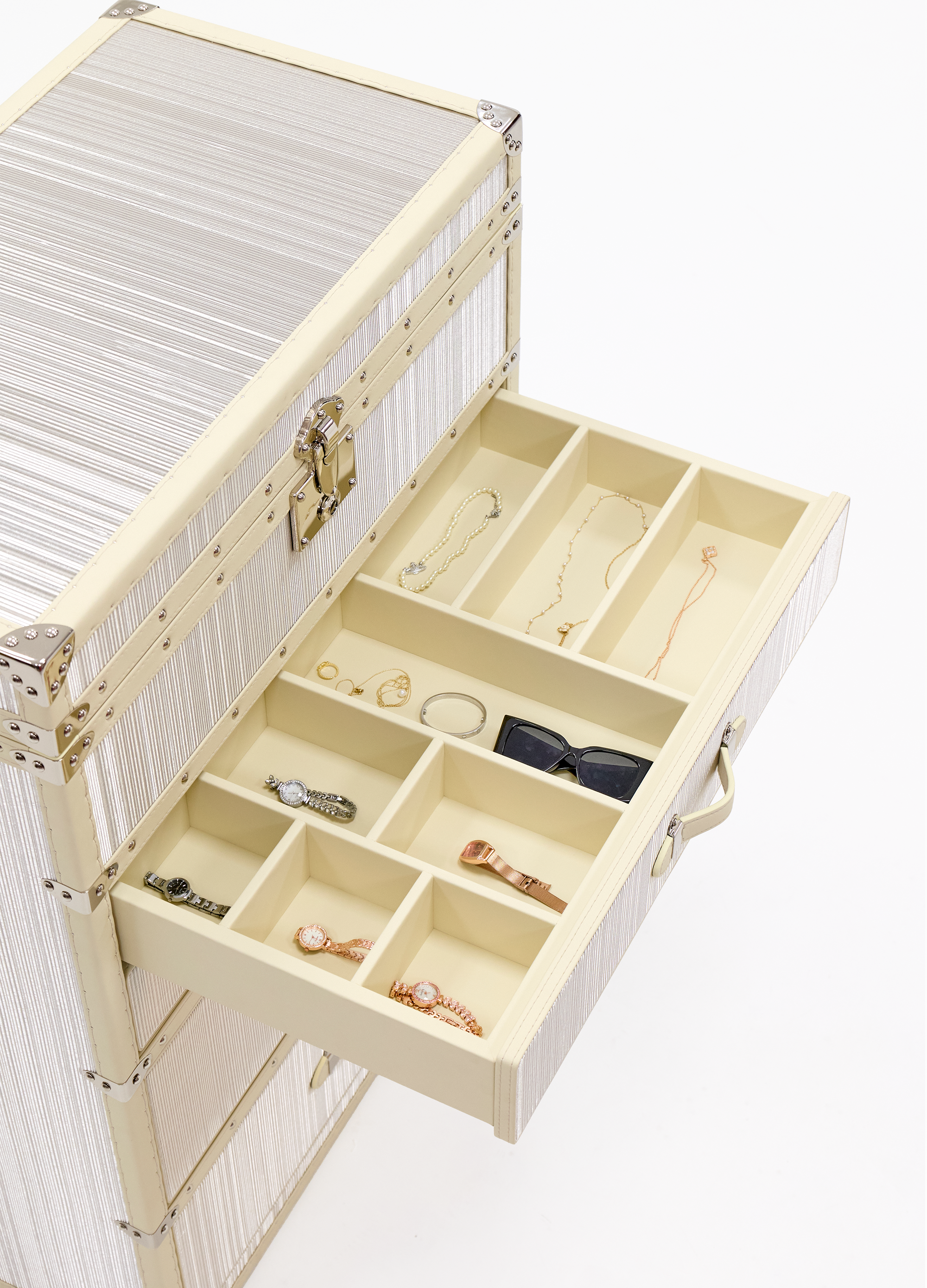 Aurum Loom Jewelry Trunk - Drifting Silver