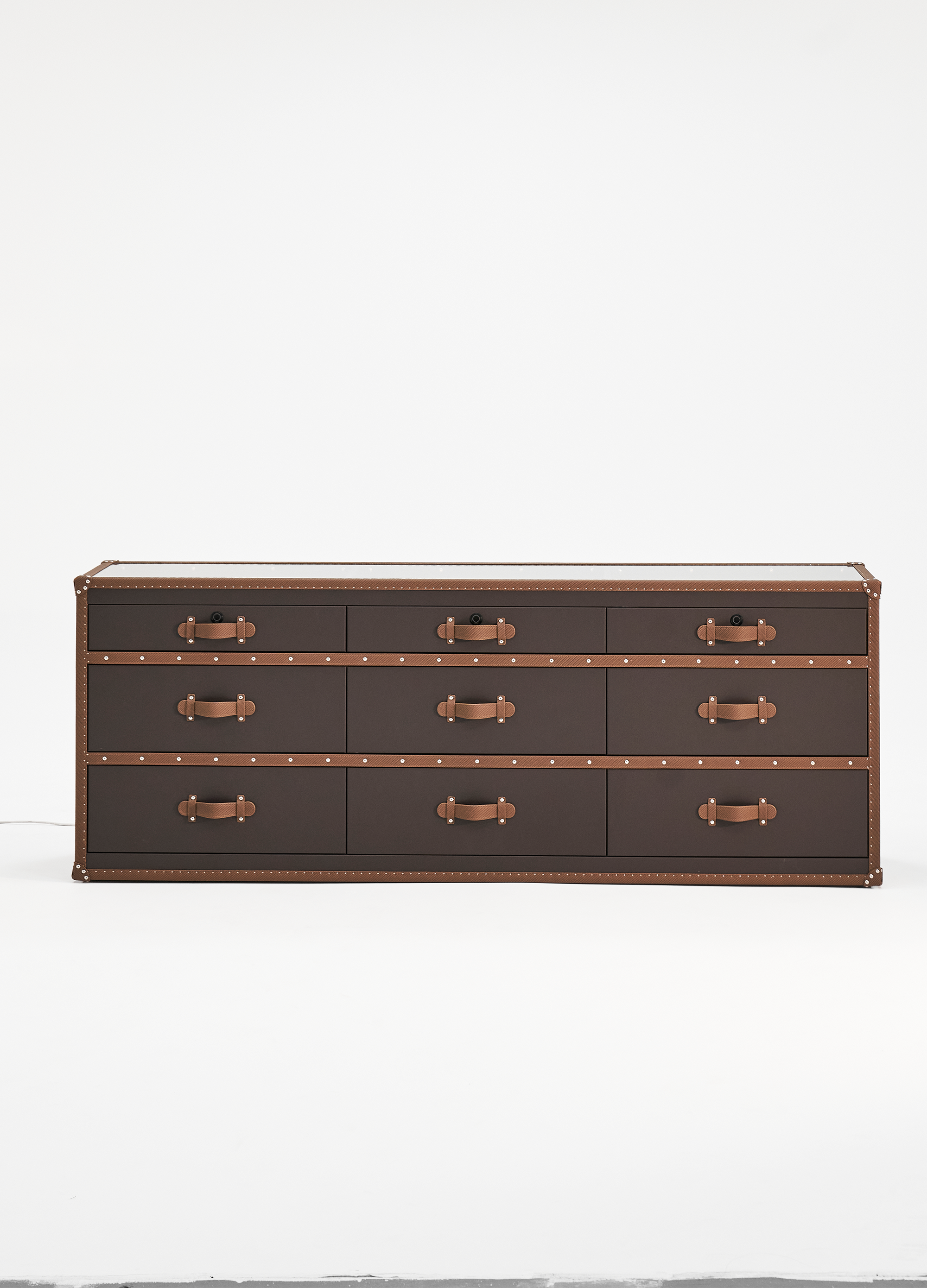 Heritage Luxe Side Cabinet - Brown