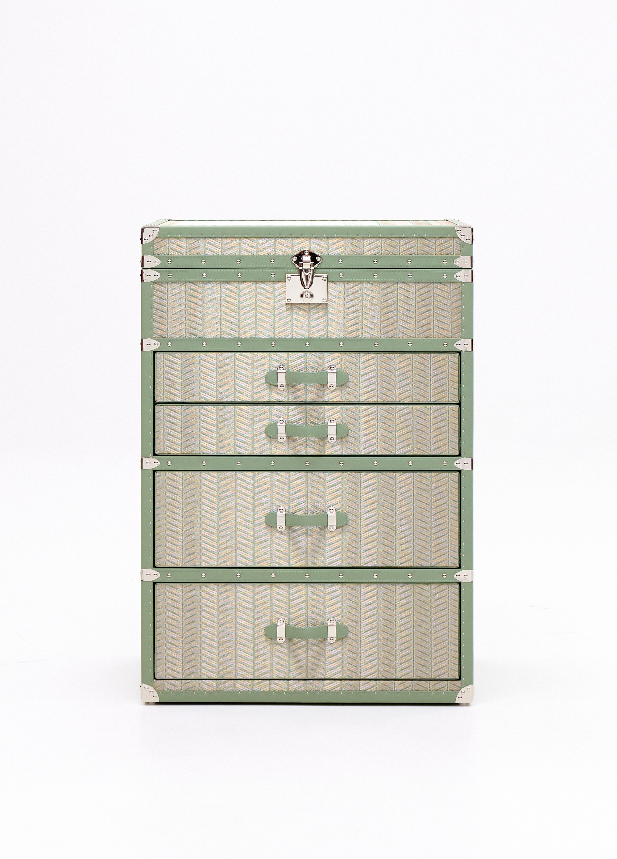Aurum Loom Jewelry Trunk - Emerald