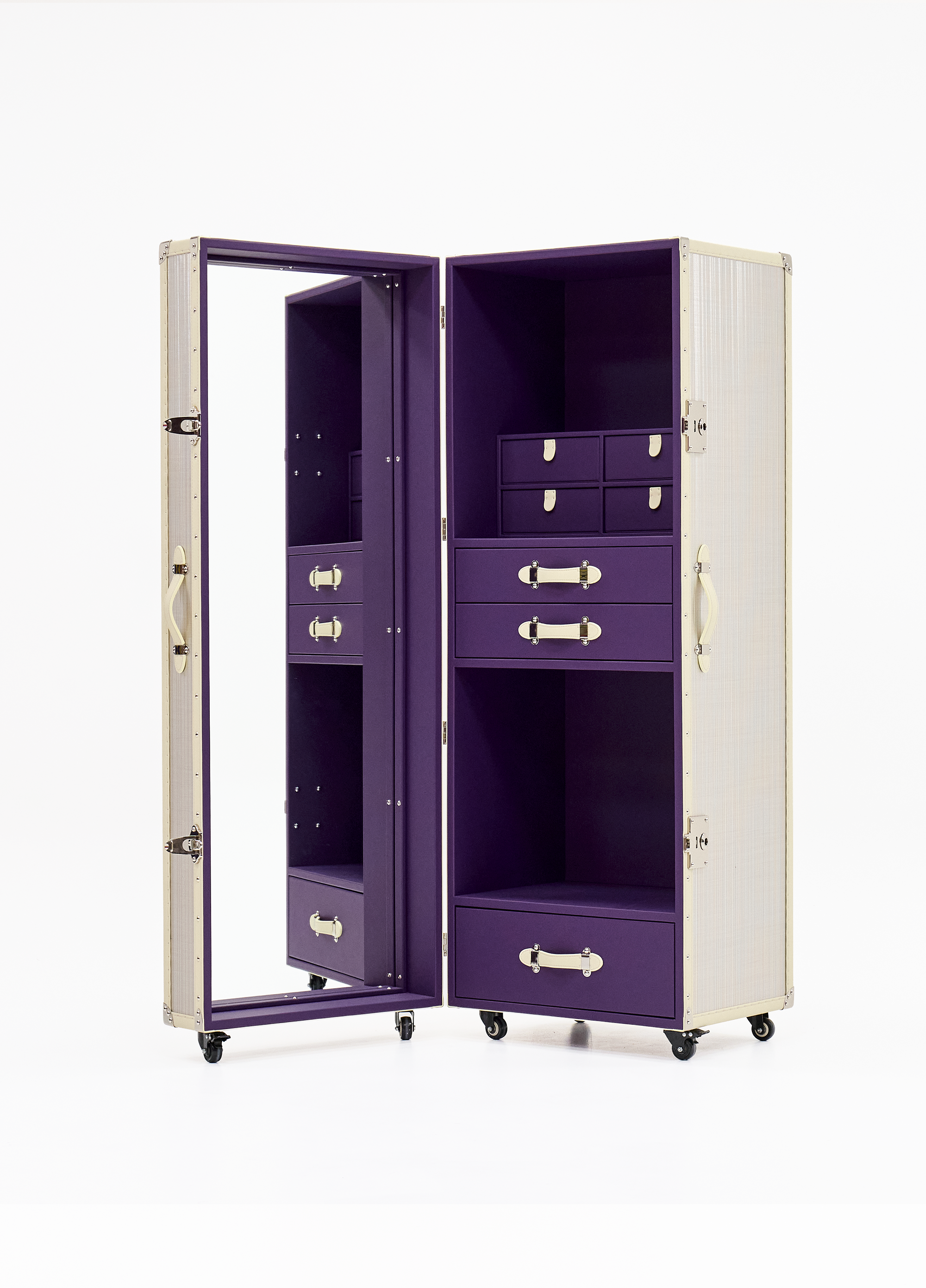 Aurum Loom Vanity Cabinet - Light Gold