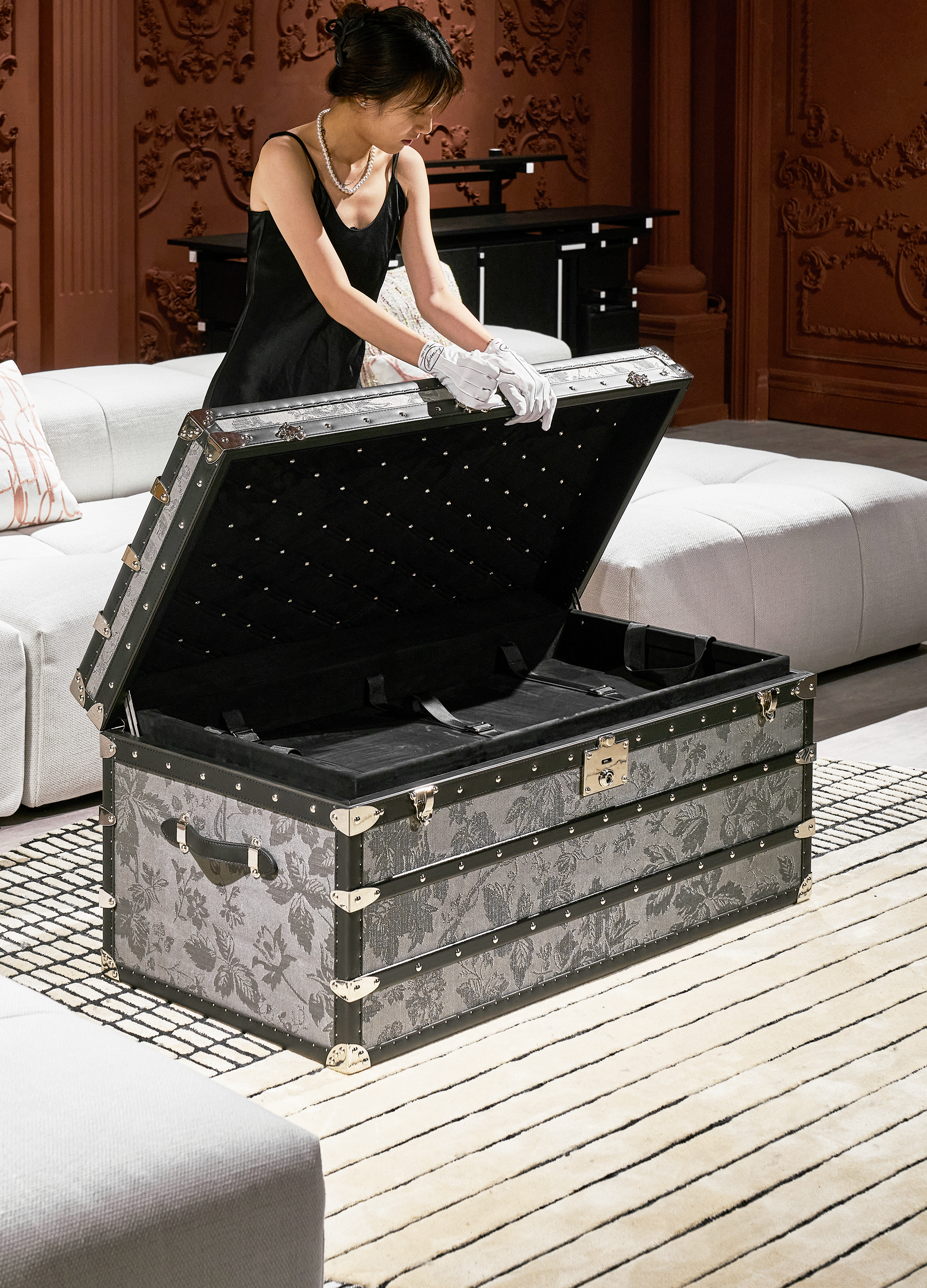 Aurum Loom Coffee Table - Monochrome