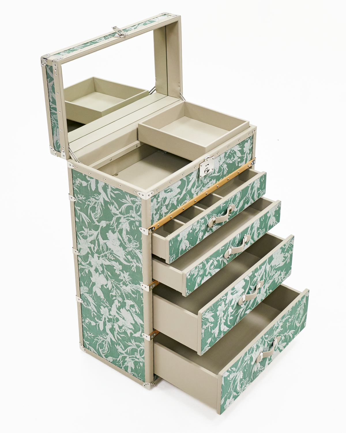 Aurum Wire · The Meadow Jewelry Cabinet - Oasis Green