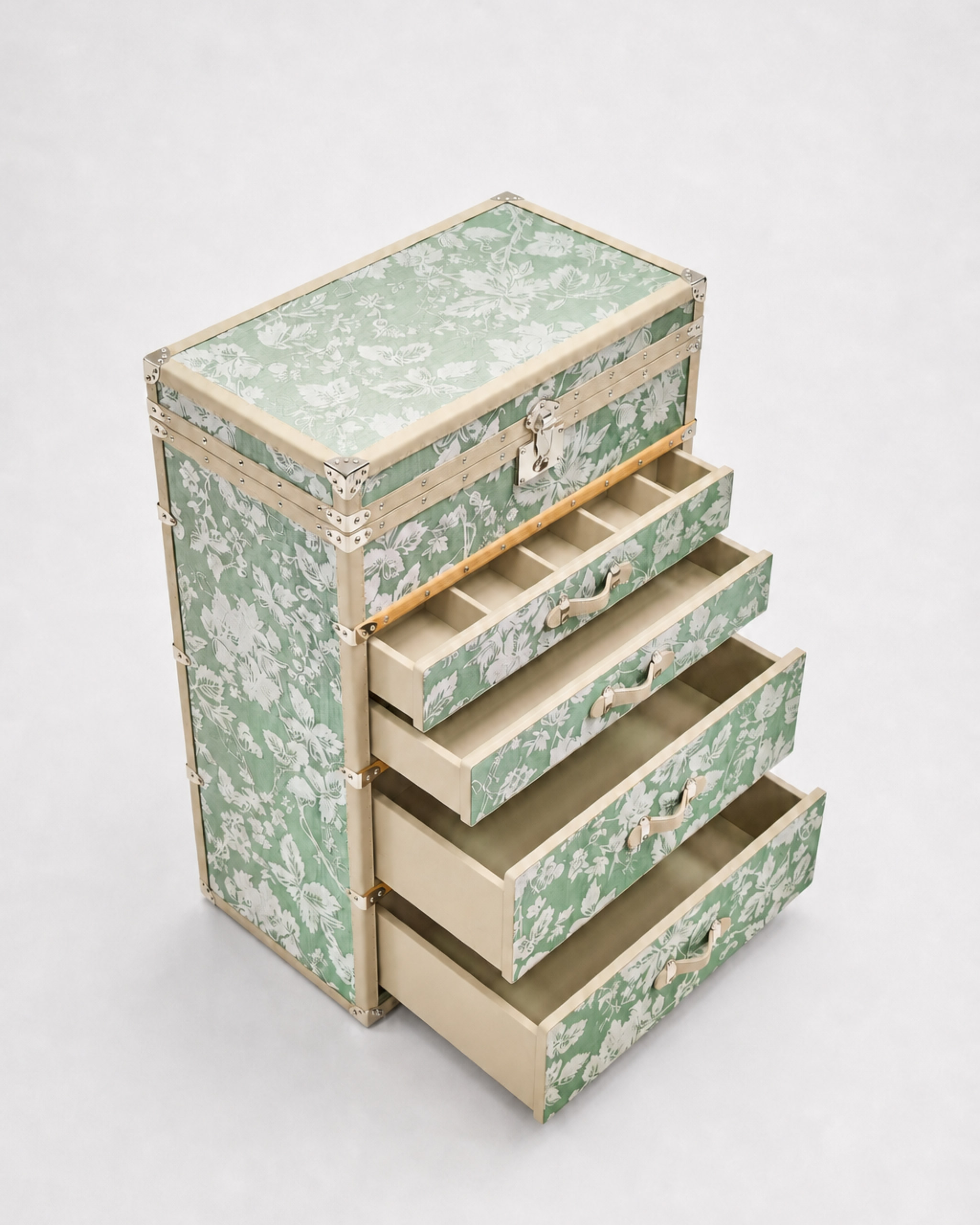Aurum Wire · The Meadow Jewelry Cabinet - Oasis Green