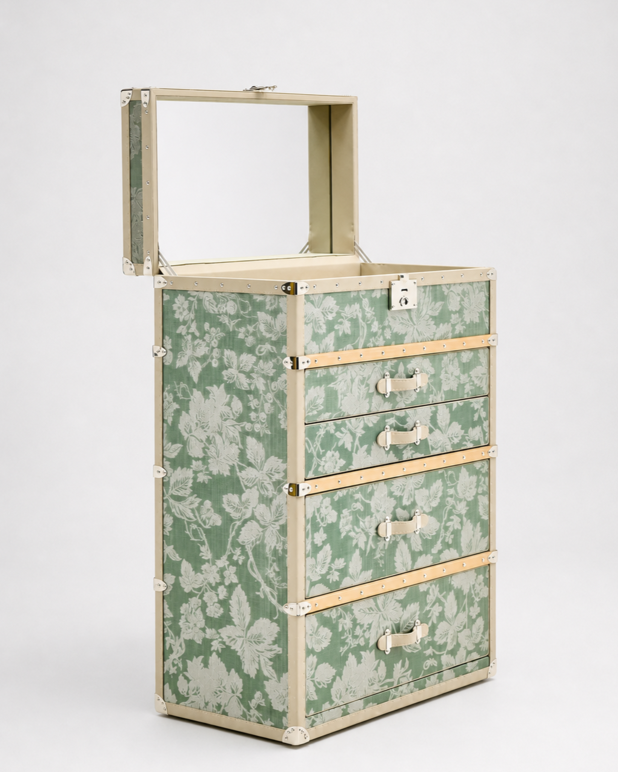 Aurum Wire · The Meadow Jewelry Cabinet - Oasis Green