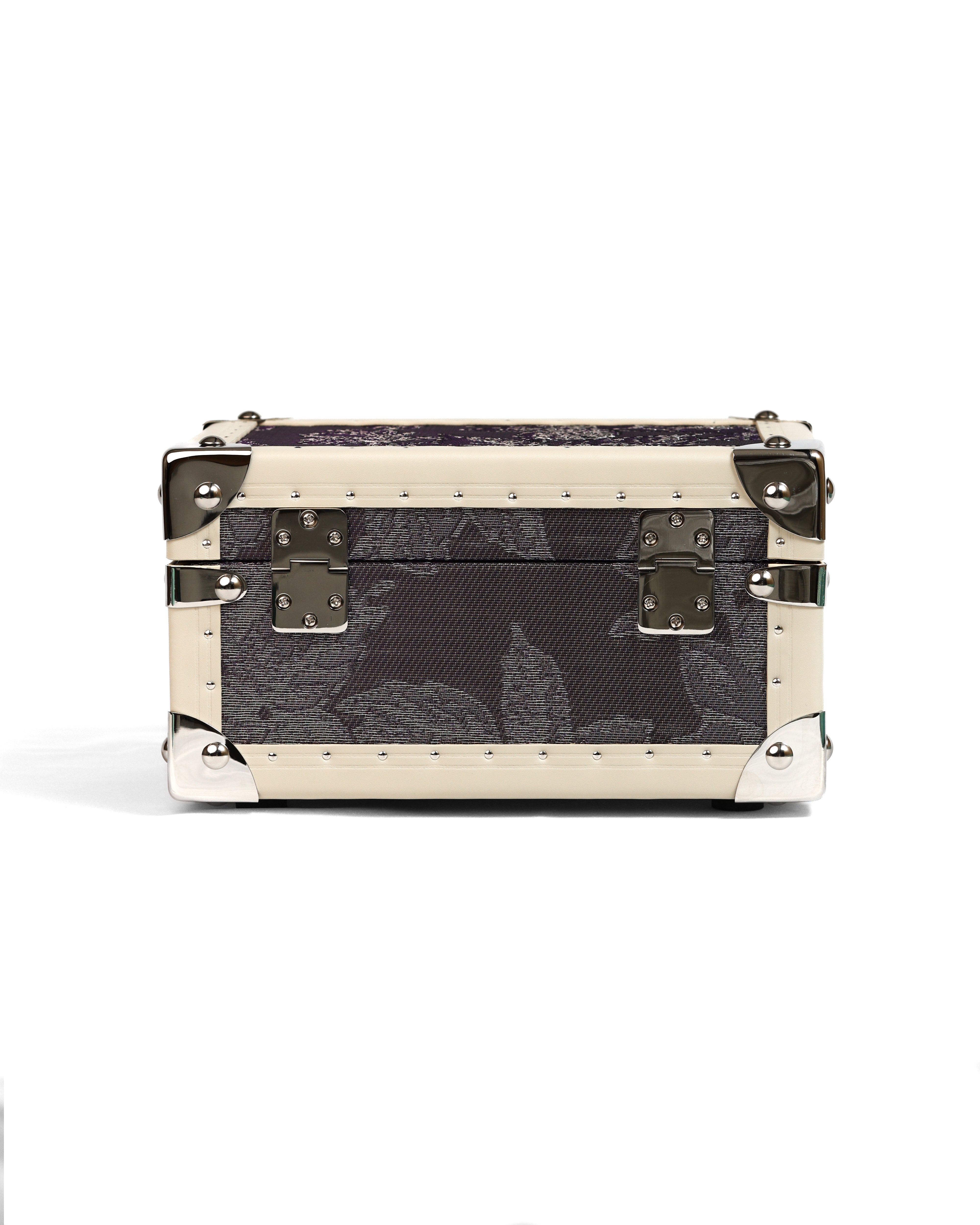 Aurum Wire · The Timeless Jewelry Box - Aubergine Floral Weave