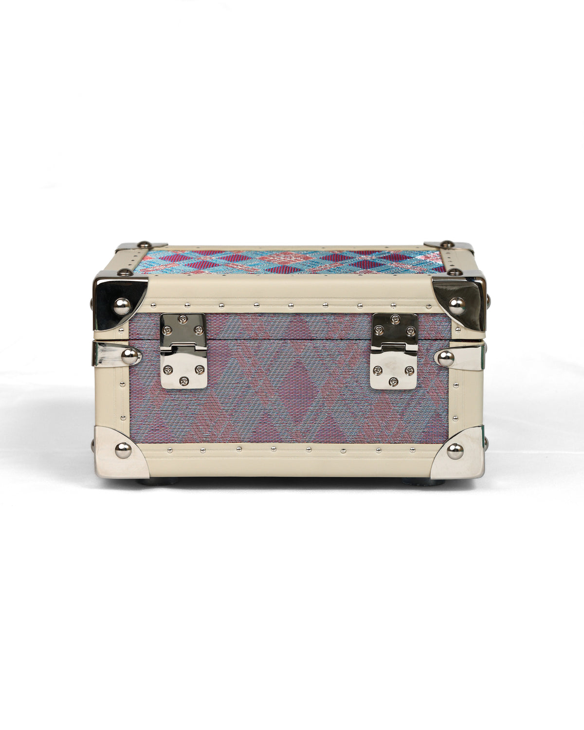 Overhead view of the closed Diamond Purple humidor