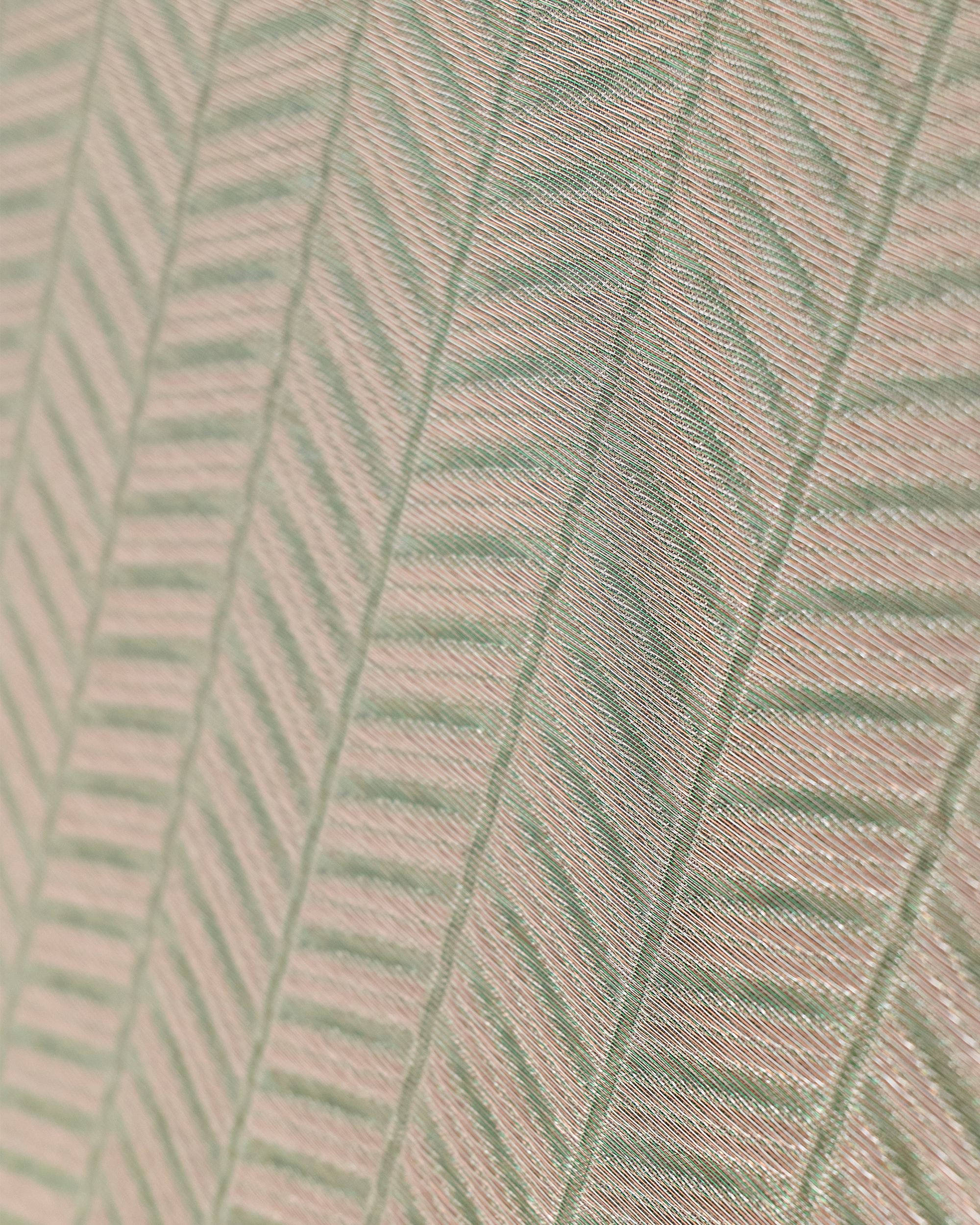 Mirror hardware texture detail on the SIRAE emerald jewelry trunk