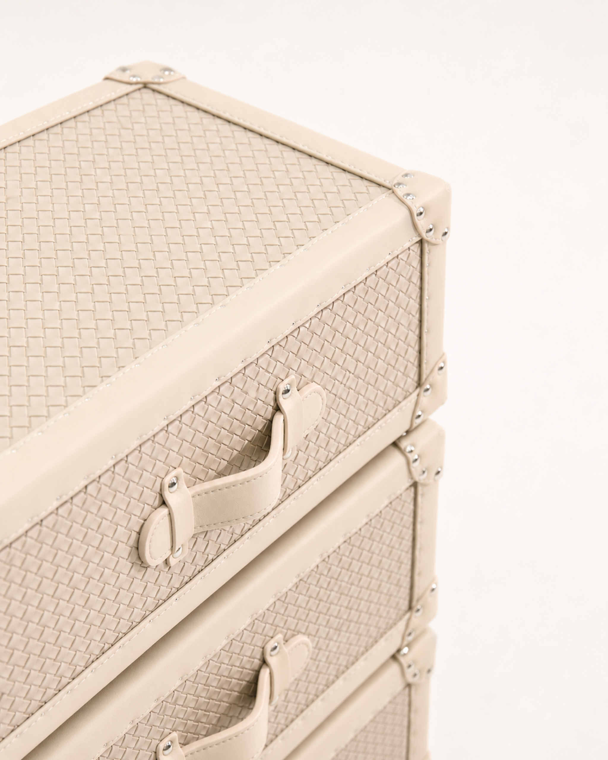 Heritage Print · The Signature Rotating Cabinet - Beige