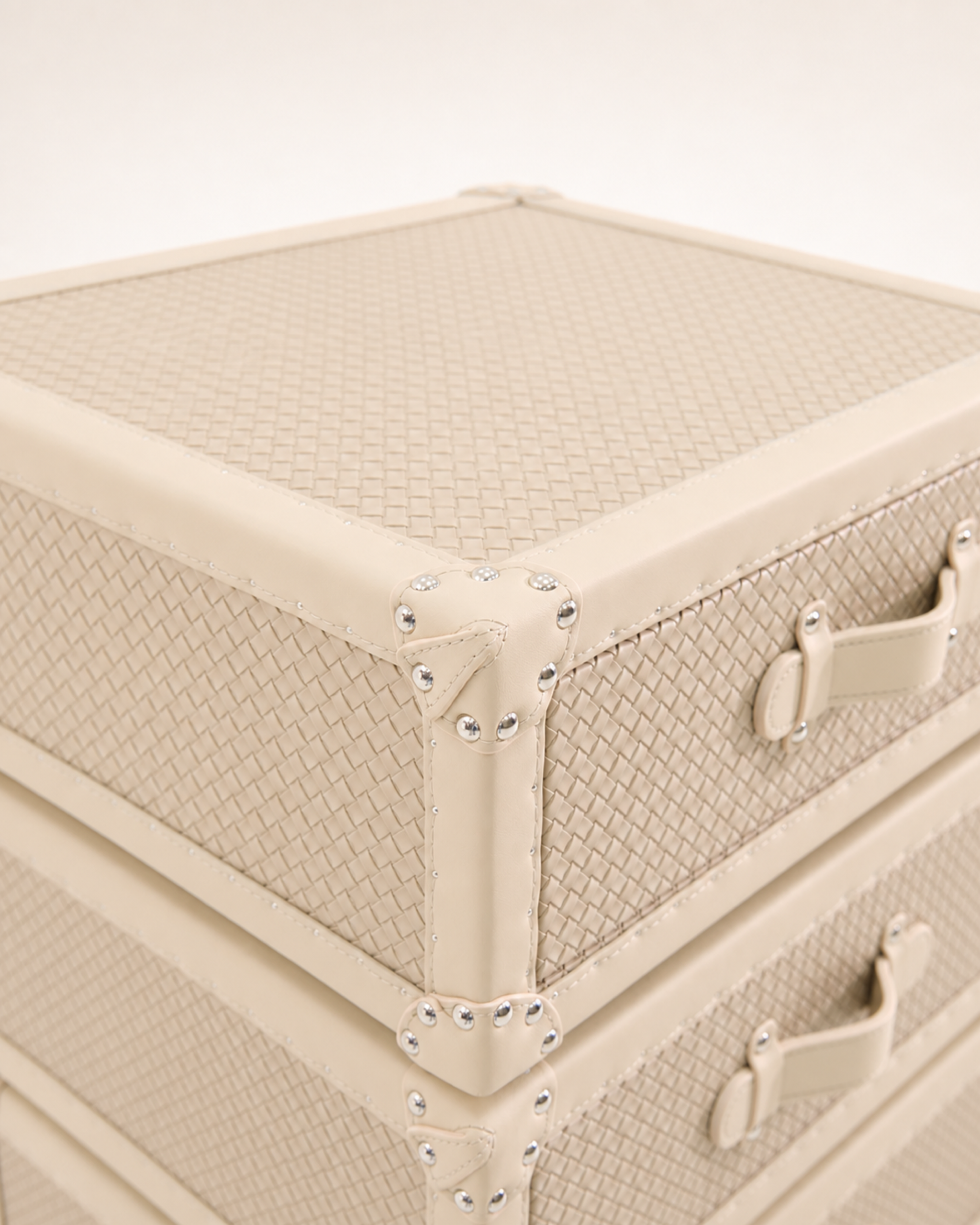 Heritage Print · The Signature Rotating Cabinet - Beige