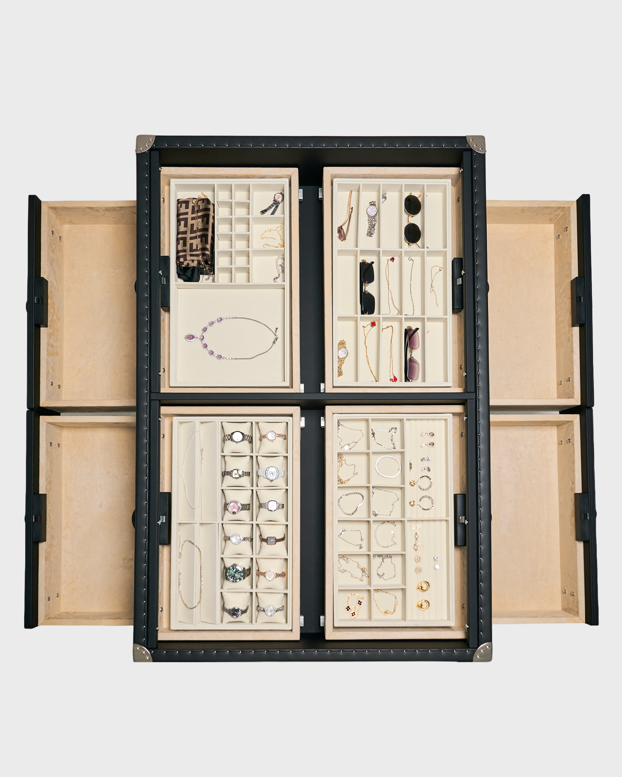 Noir copper wire jewelry chest of drawers, SIRAE Casa Dubai