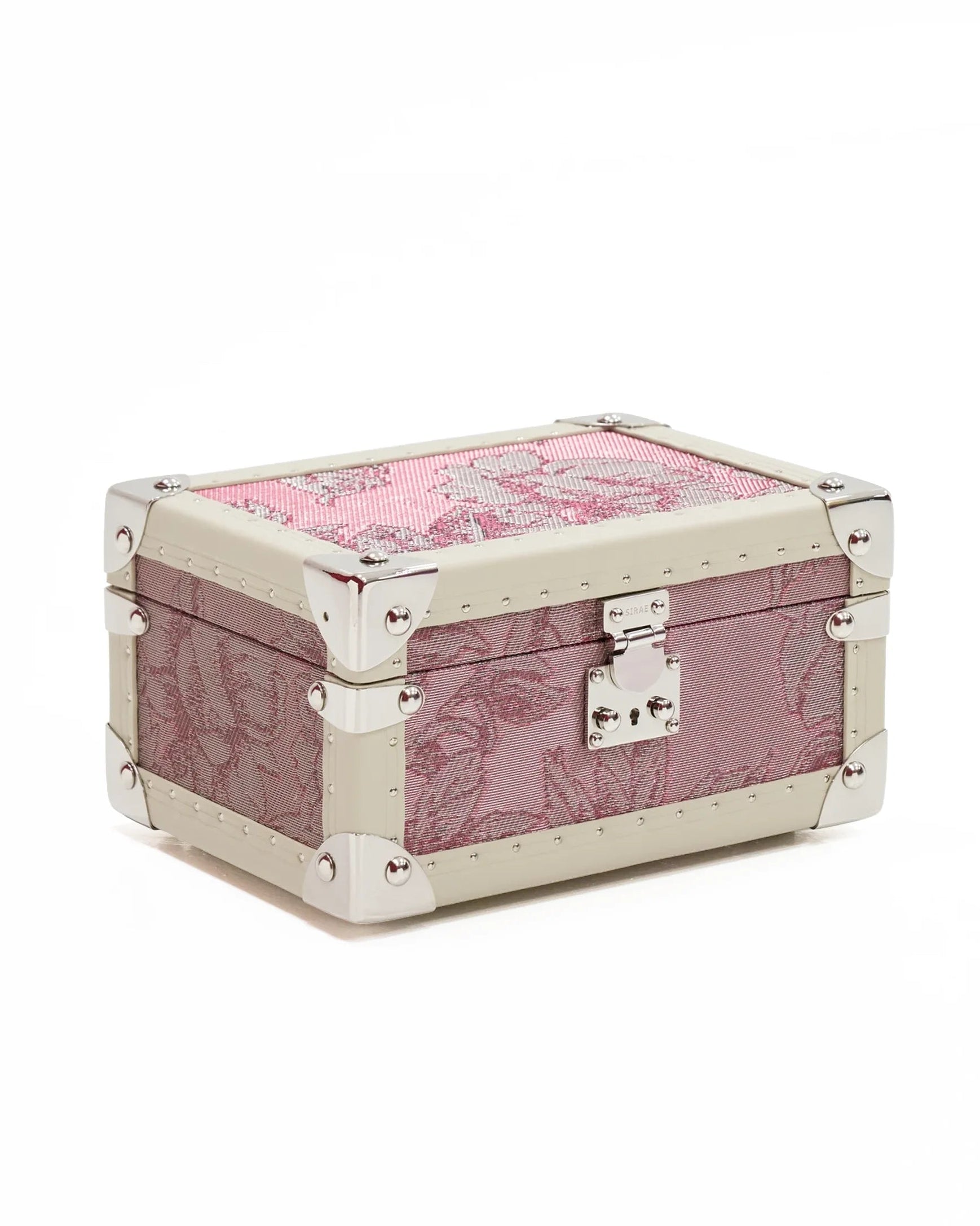 Luxury Jewelry Box Pink Copper Wire | SIRAE Casa