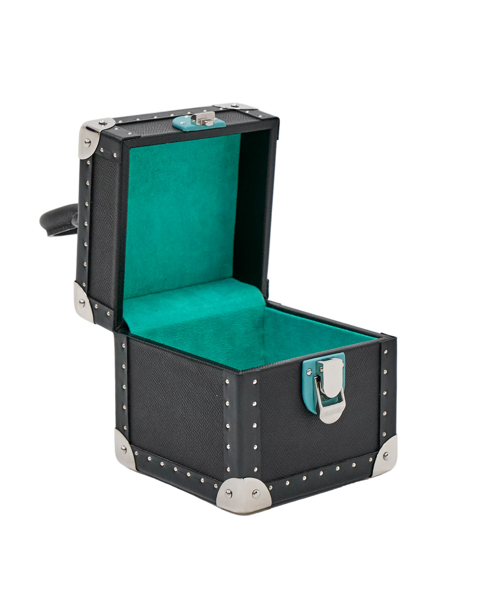 Heritage Leather · The Refined Travel Jewelry Case - Noir