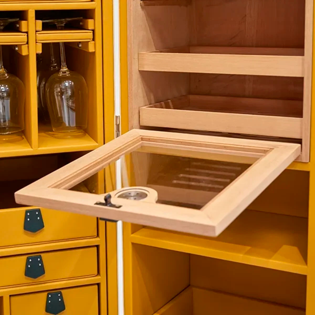 Luxury bar cabinet dubai majlis serving tray
