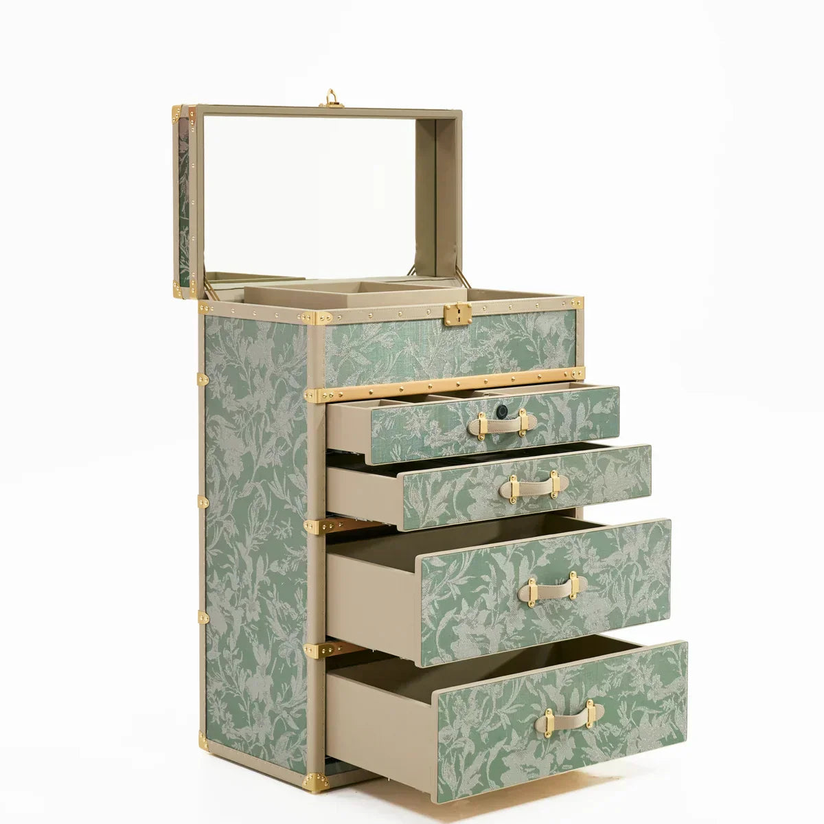 Designer jewellery cabinet in amethyst - SIRAE Casa, luxury storage for your Bahrain home