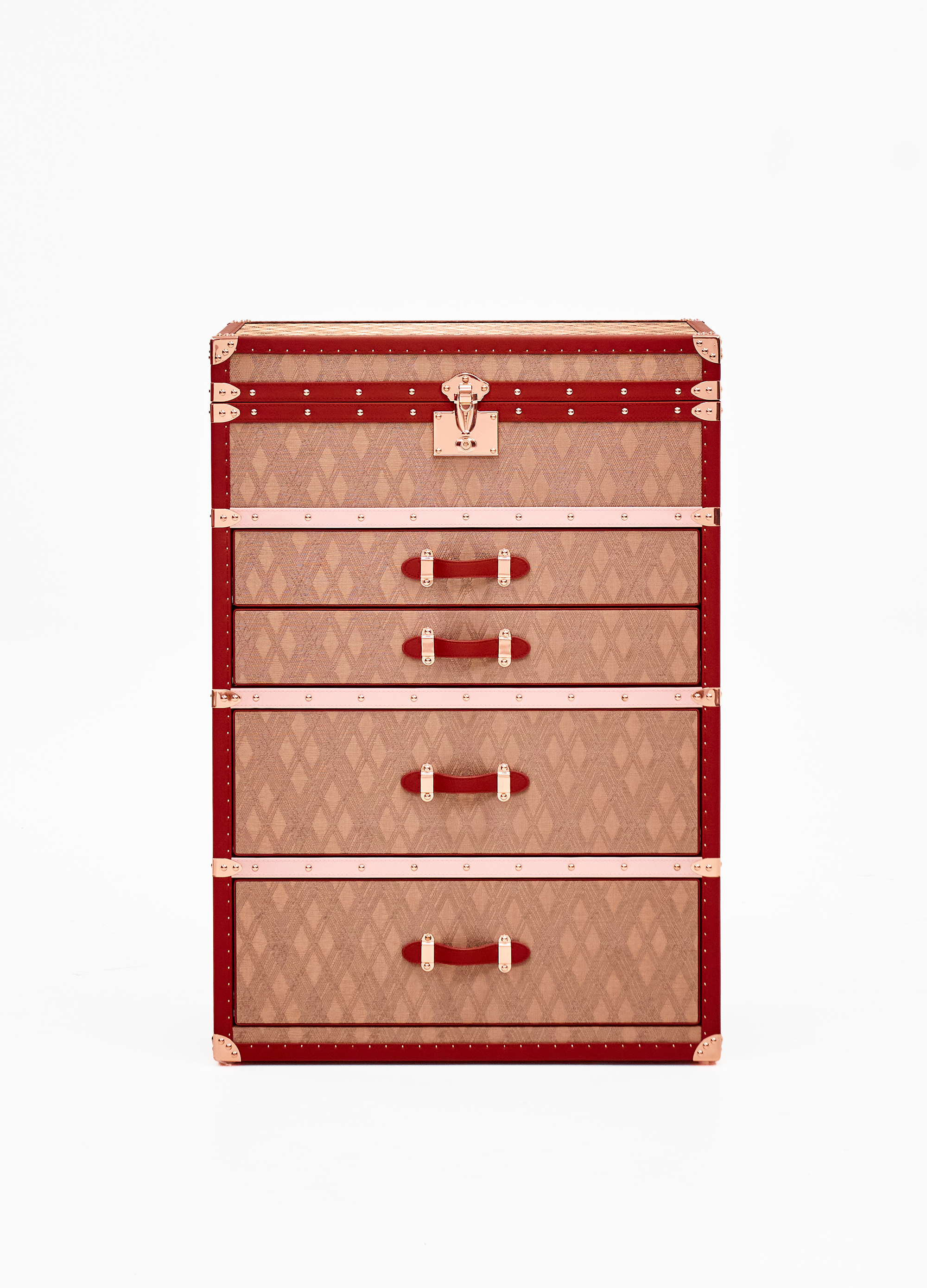 Aurum Loom Jewelry Trunk - Dune Gold
