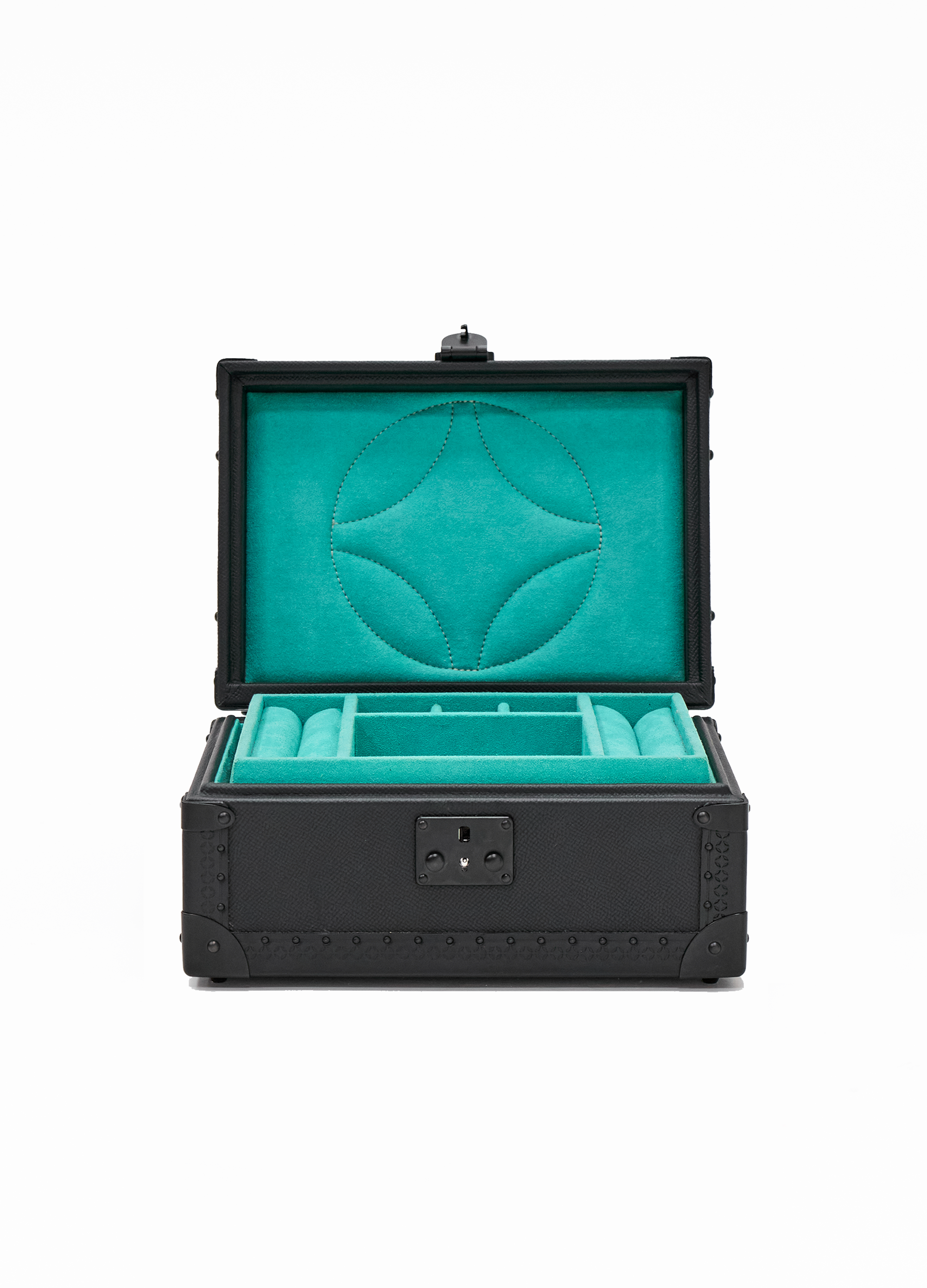 Heritage Luxe Jewelry Box - Noir