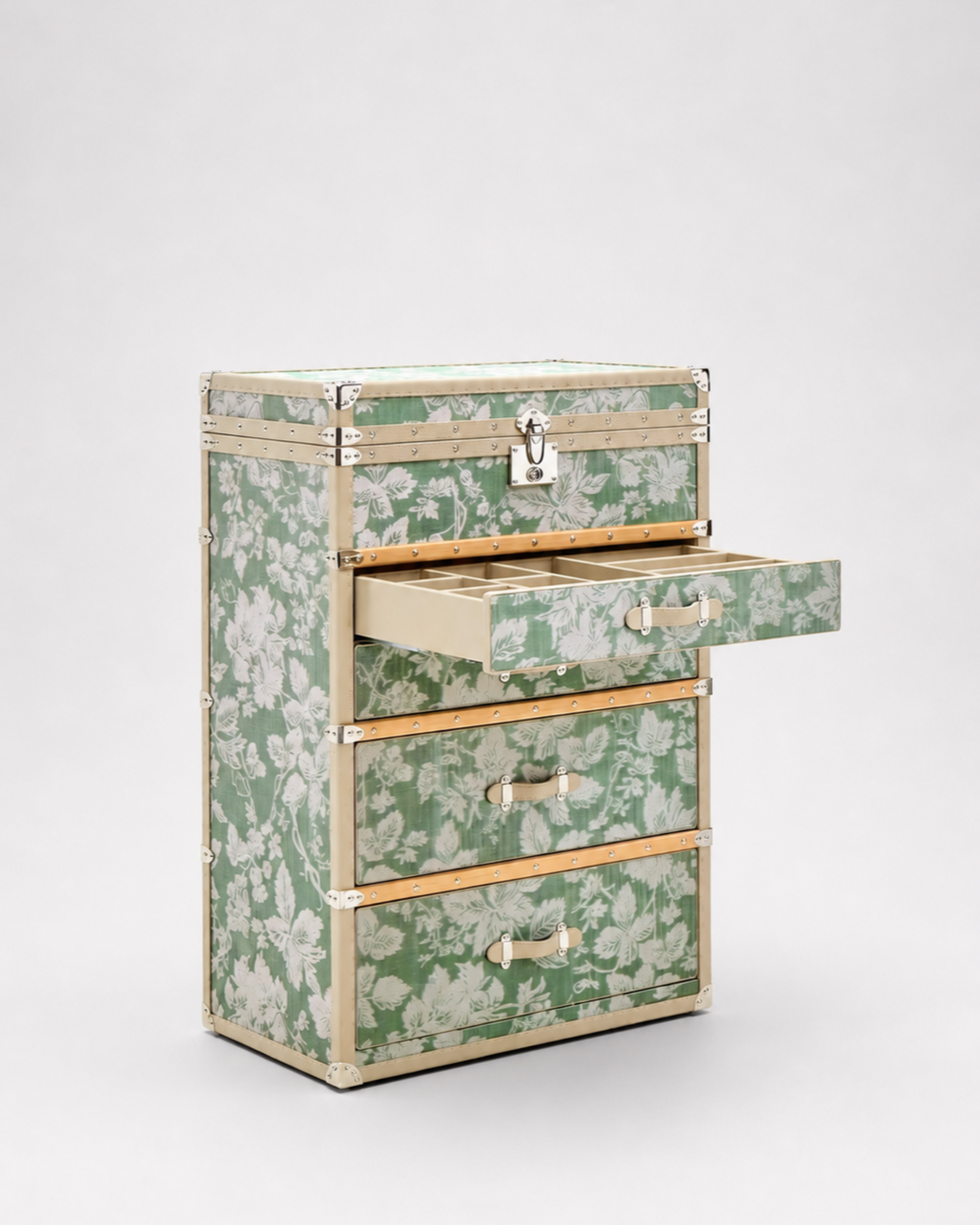 Aurum Wire · The Meadow Jewelry Cabinet - Oasis Green