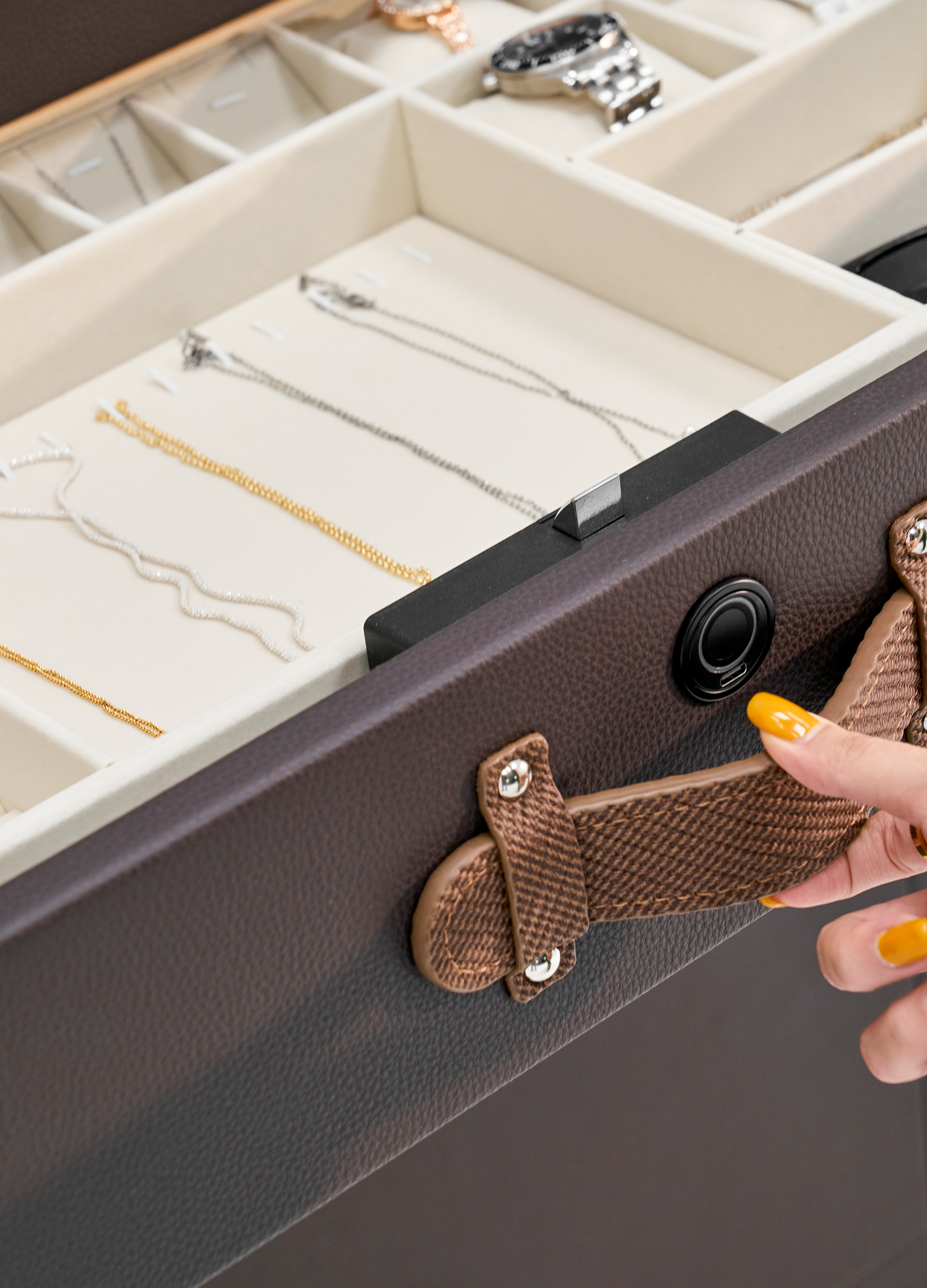 Heritage Luxe Side Cabinet - Brown