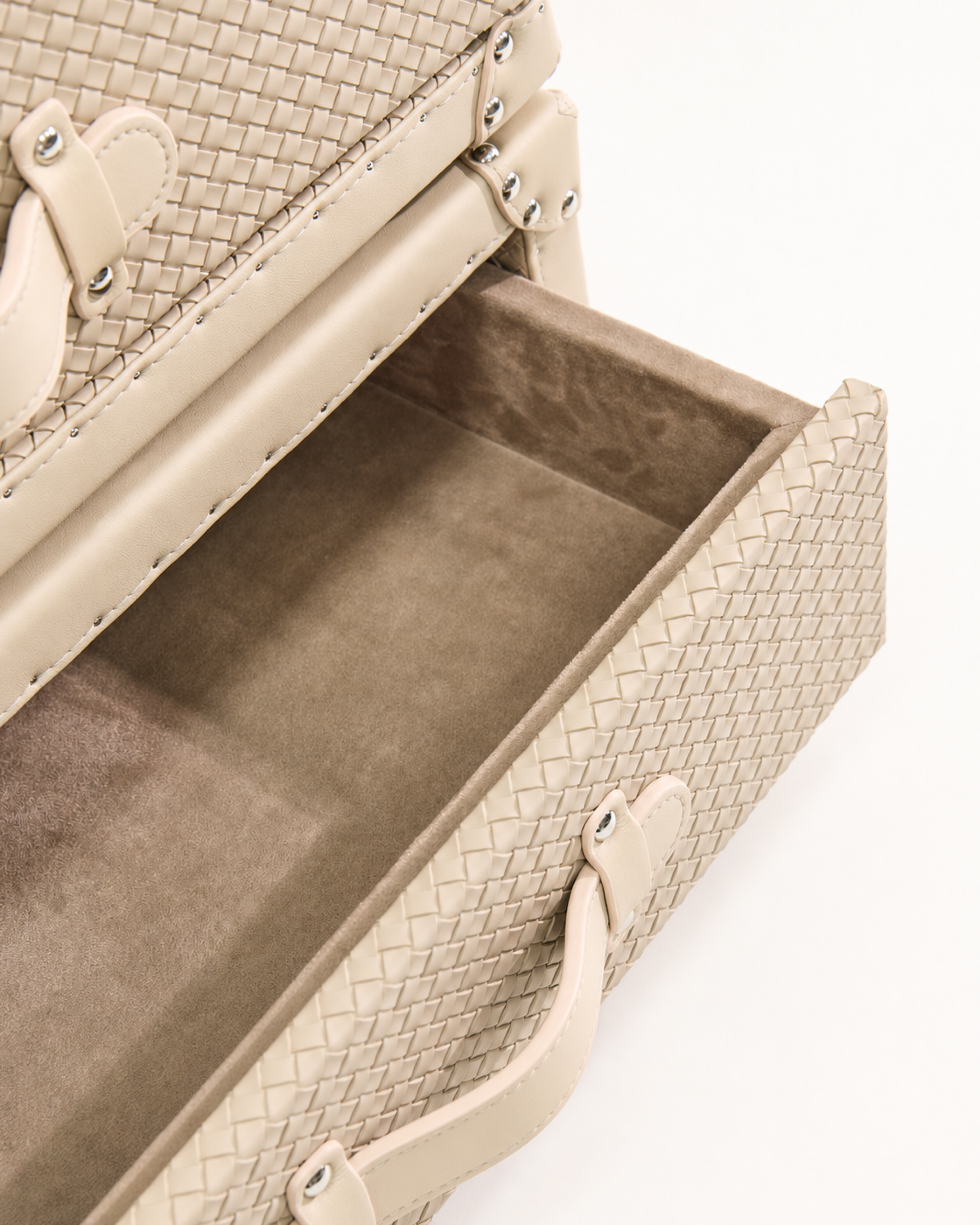 Heritage Print · The Signature Rotating Cabinet - Beige