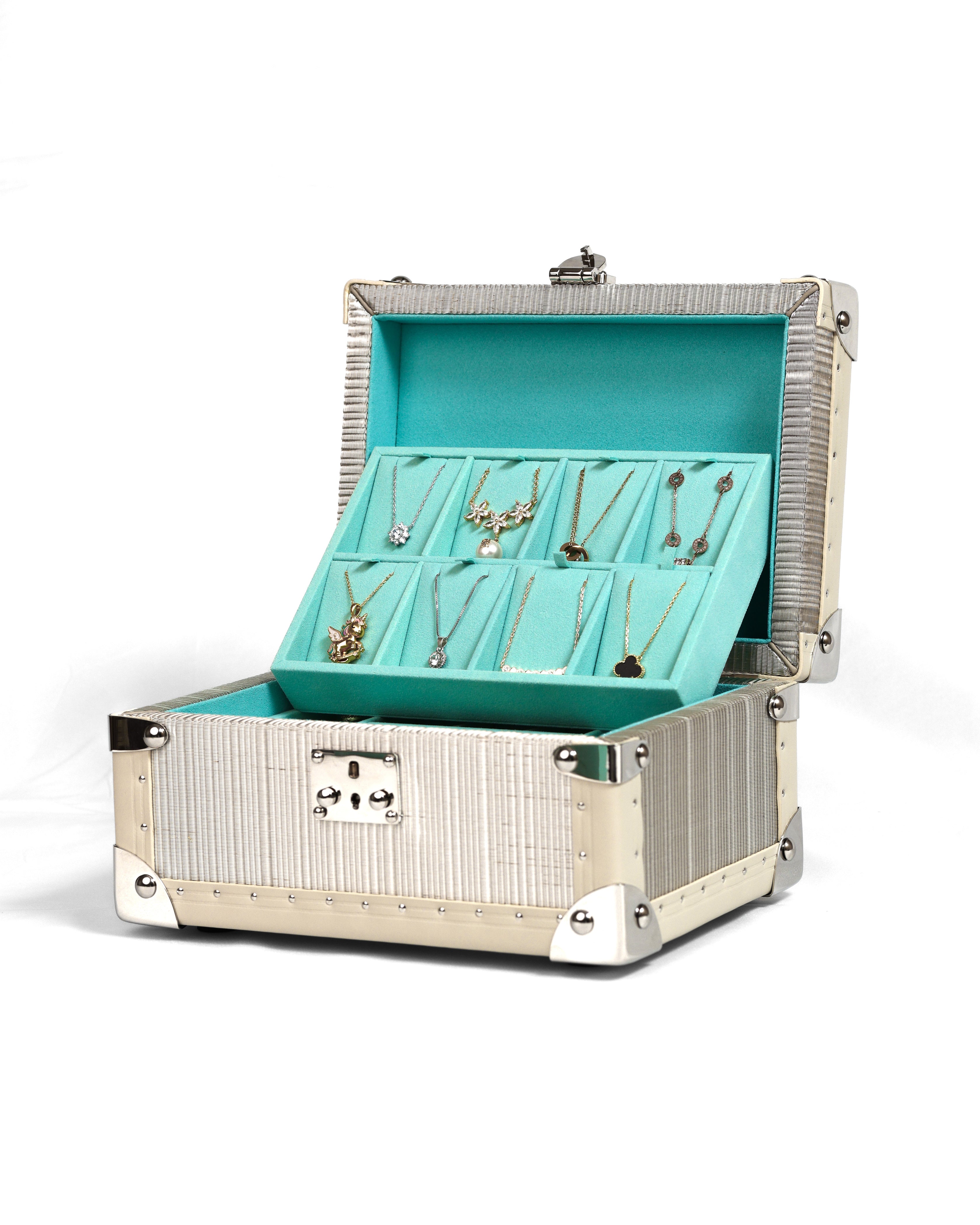 Aurum Collection · The Keepsake Jewelry Box - Silver