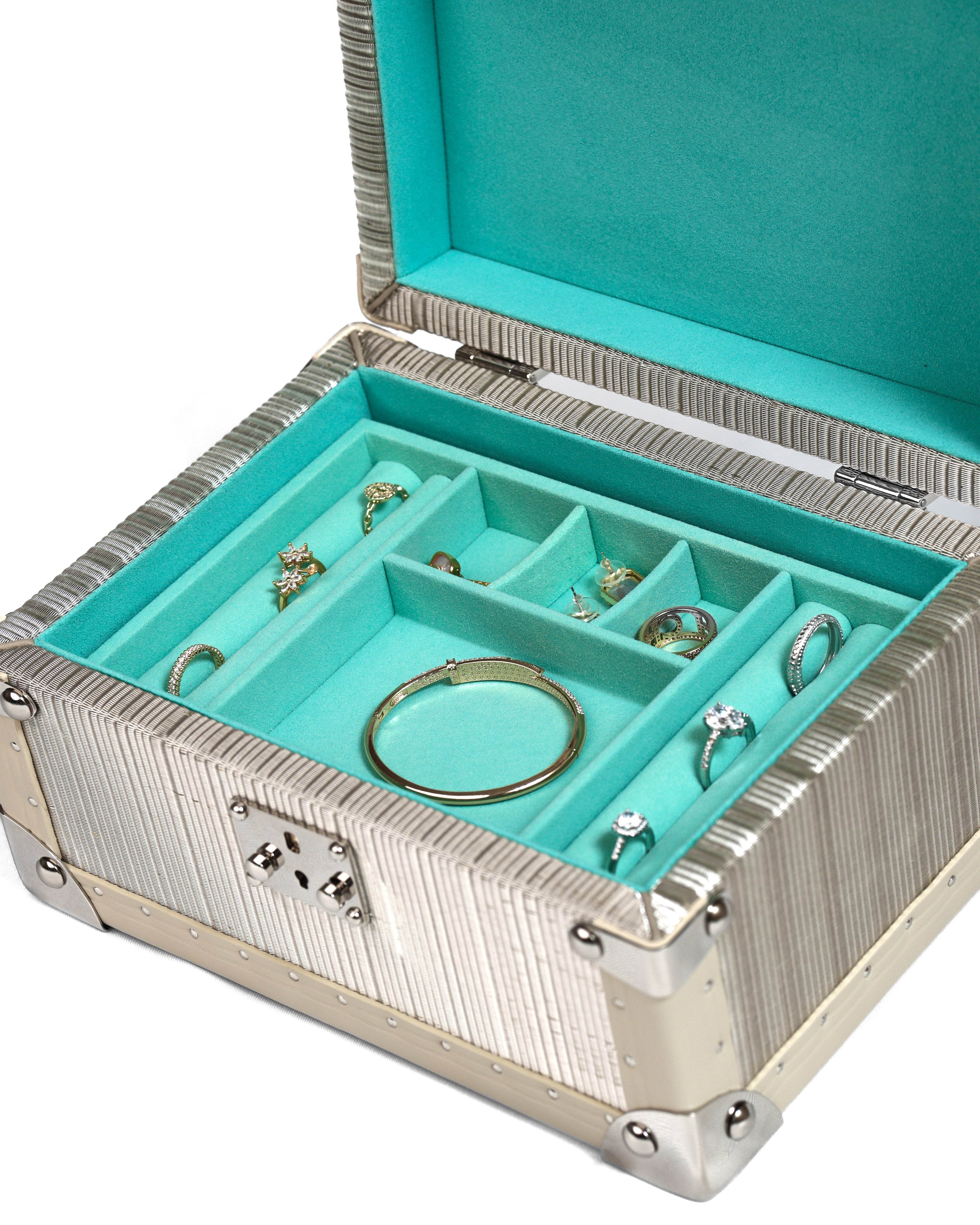Aurum Collection · The Keepsake Jewelry Box - Silver