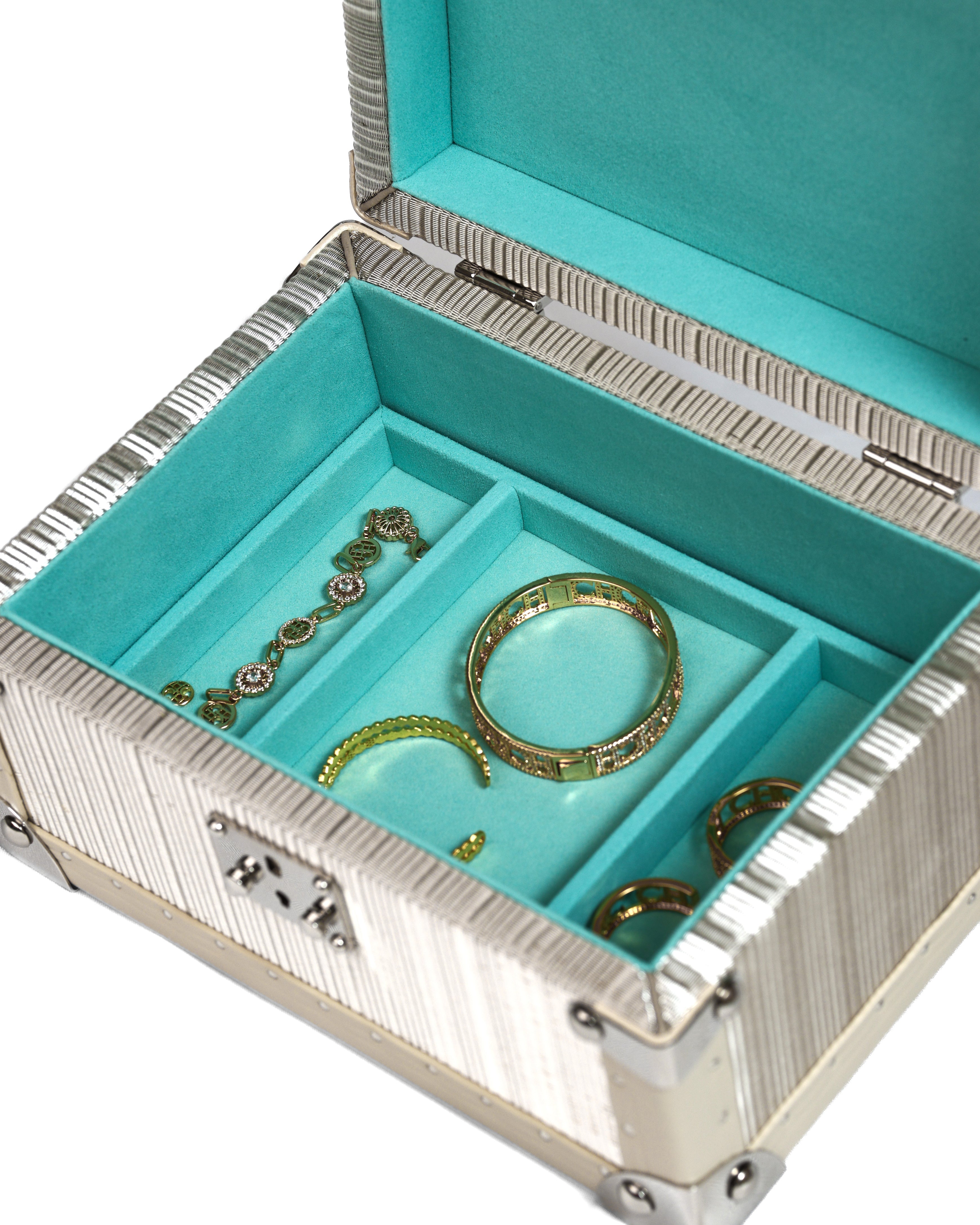 Aurum Collection · The Keepsake Jewelry Box - Silver