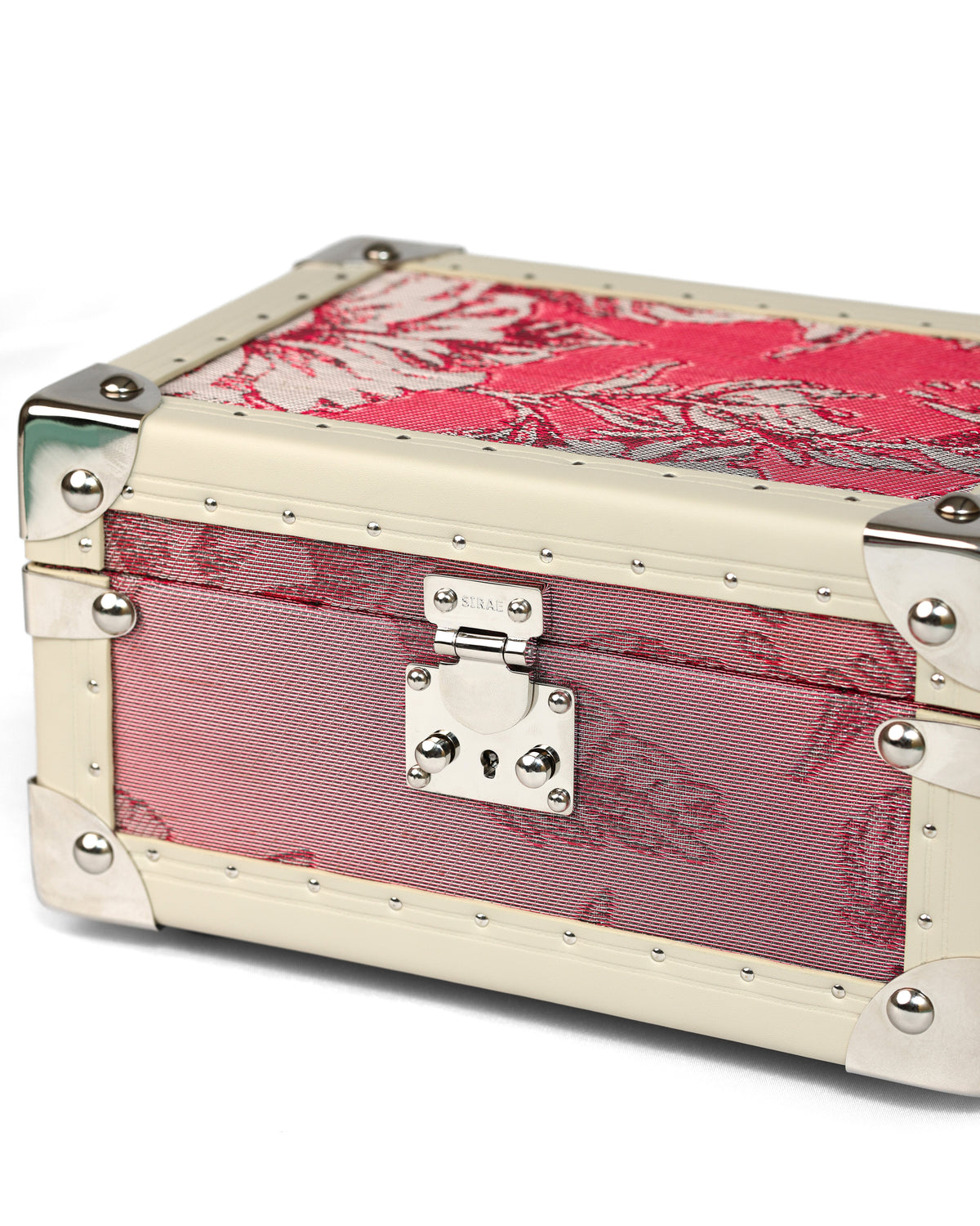 Blossom Pink machine-woven copper wire surface detail