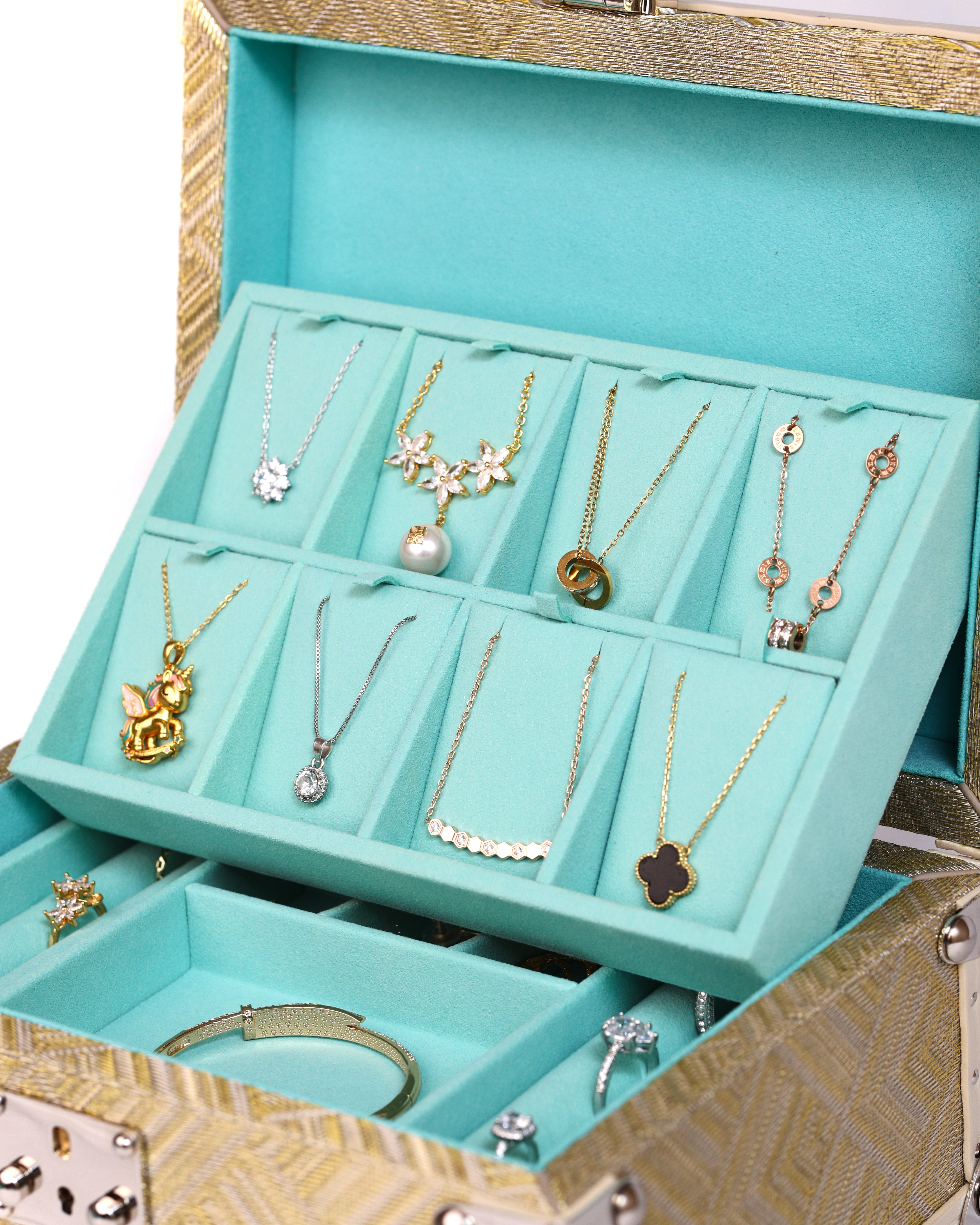 Aurum Wire · The Keepsake Jewelry Box - Golden Dune