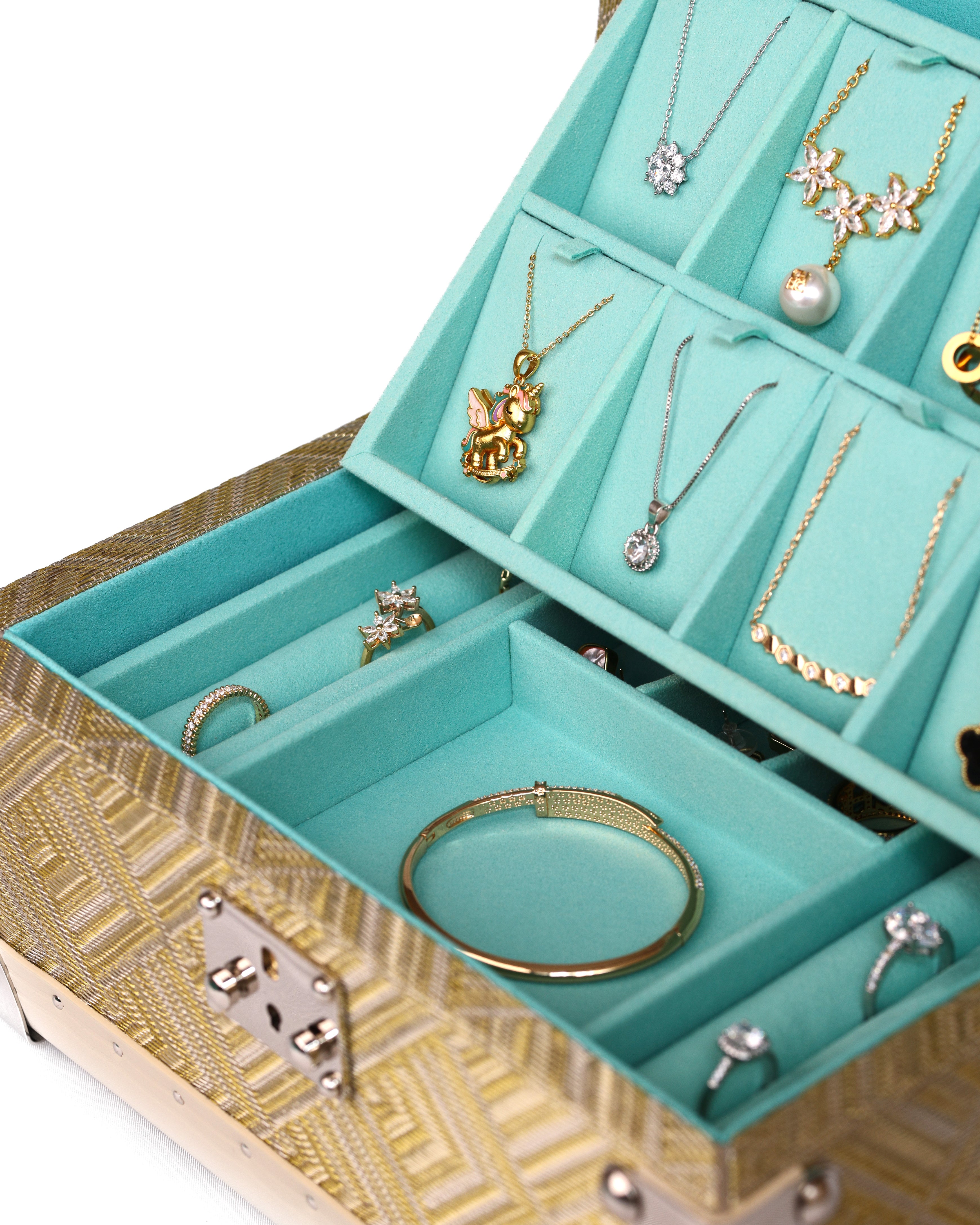Aurum Wire · The Keepsake Jewelry Box - Golden Dune