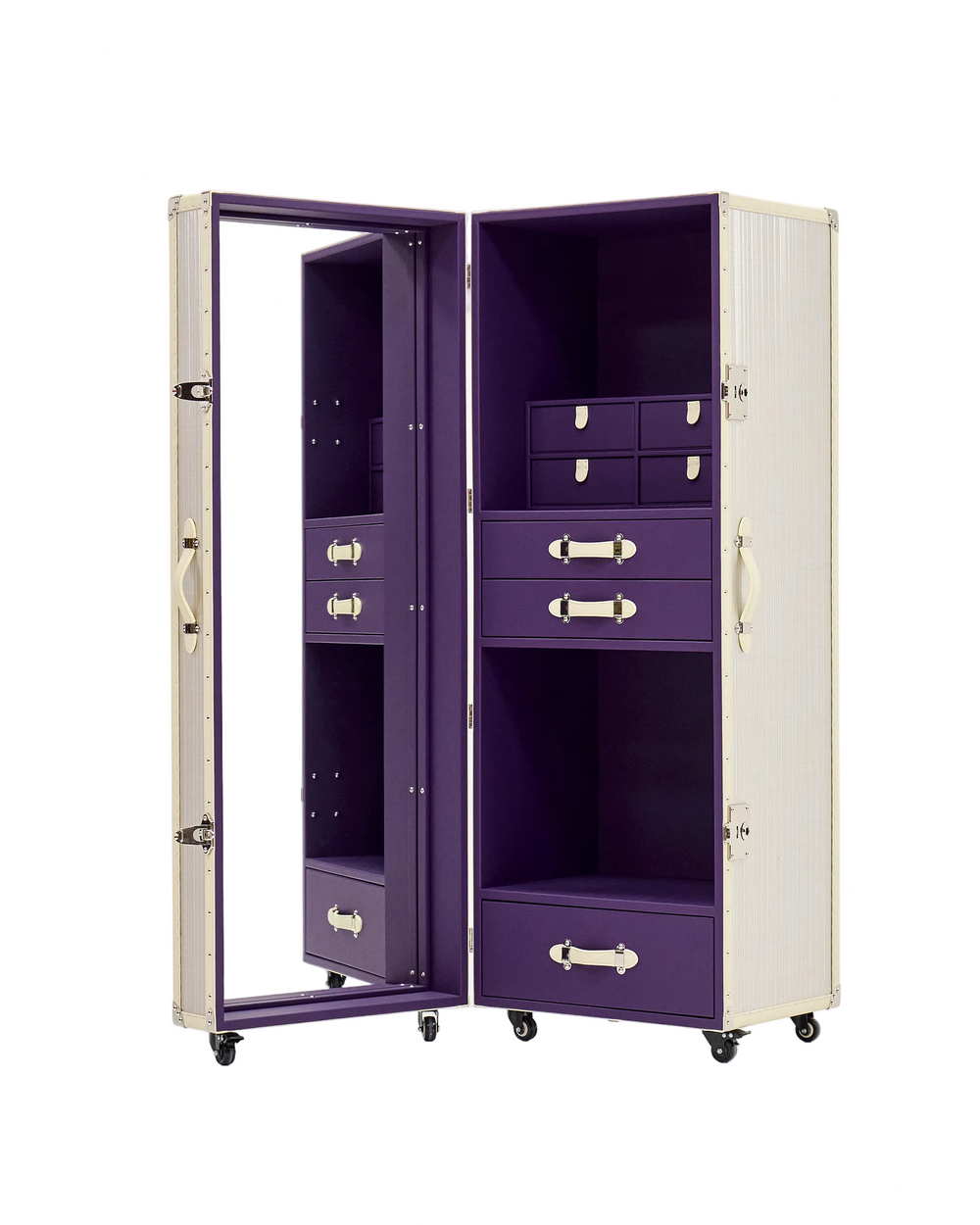 Aurum Wire · The Atelier Wardrobe Trunk - Silver