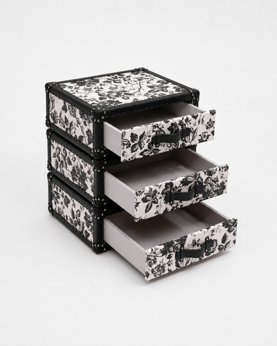 Heritage Print · The Couture Rotating Cabinet - Monochrome