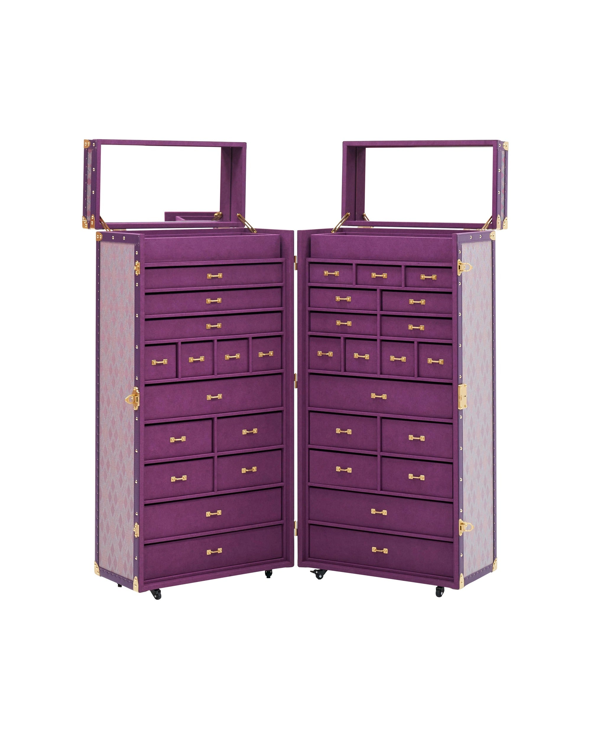 Aurum Wire · The Grand Atelier Jewelry Cabinet - Anemone Purple