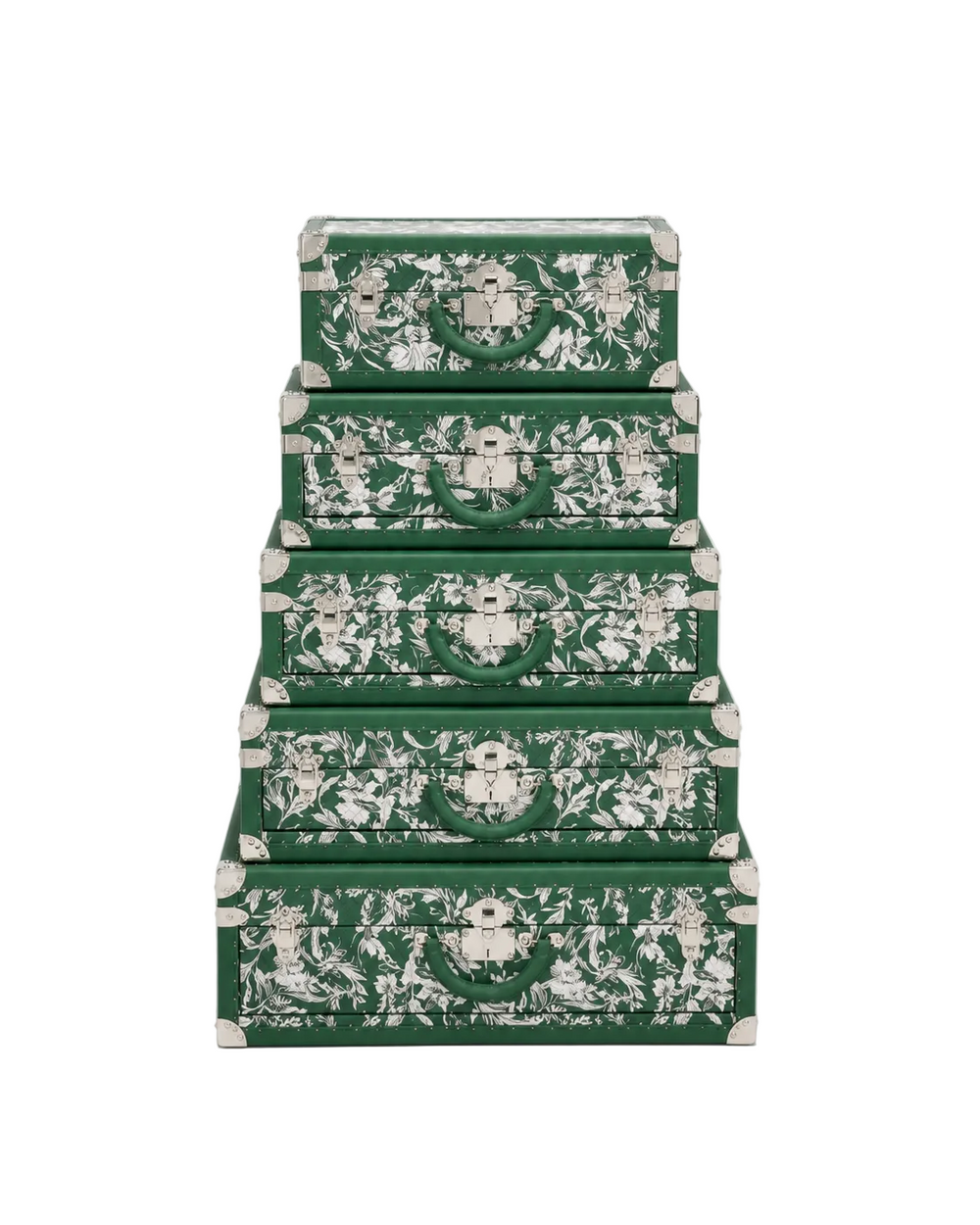 Heritage Leather · The Veraison Tower Display Case - Emerald