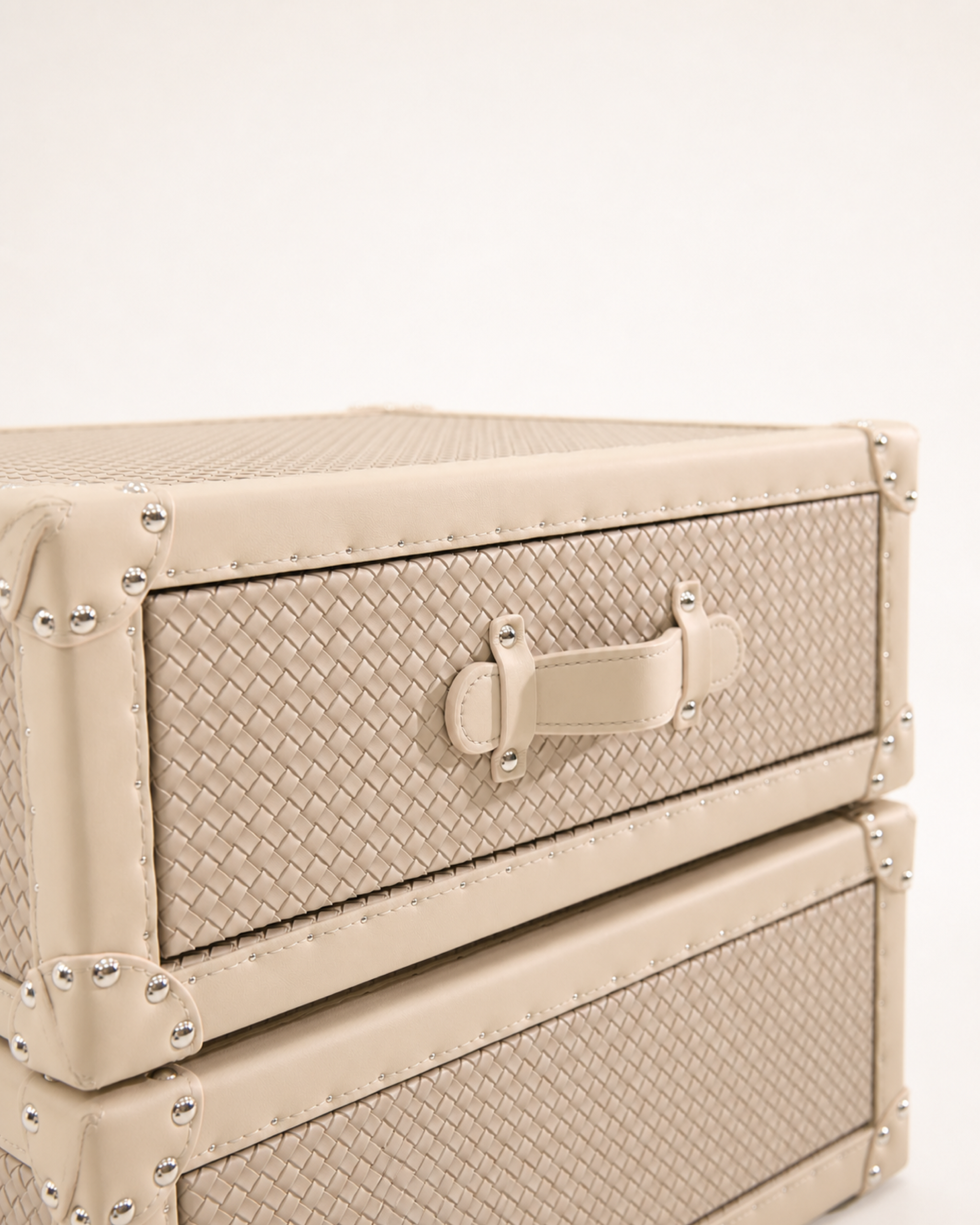 Heritage Print · The Signature Rotating Cabinet - Beige