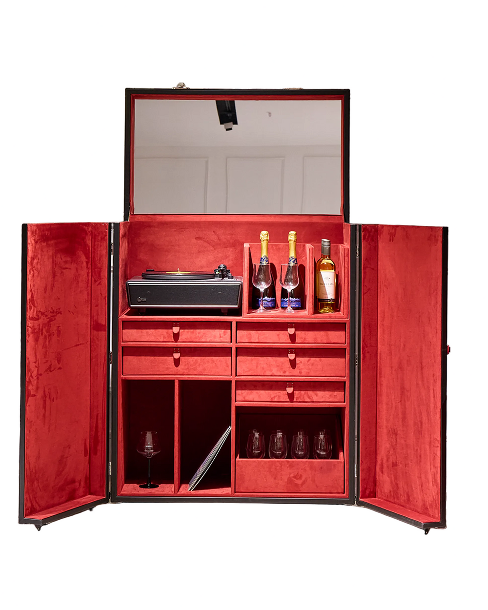 Aurum Wire · The Maestro Media Bar Cabinet - Noir