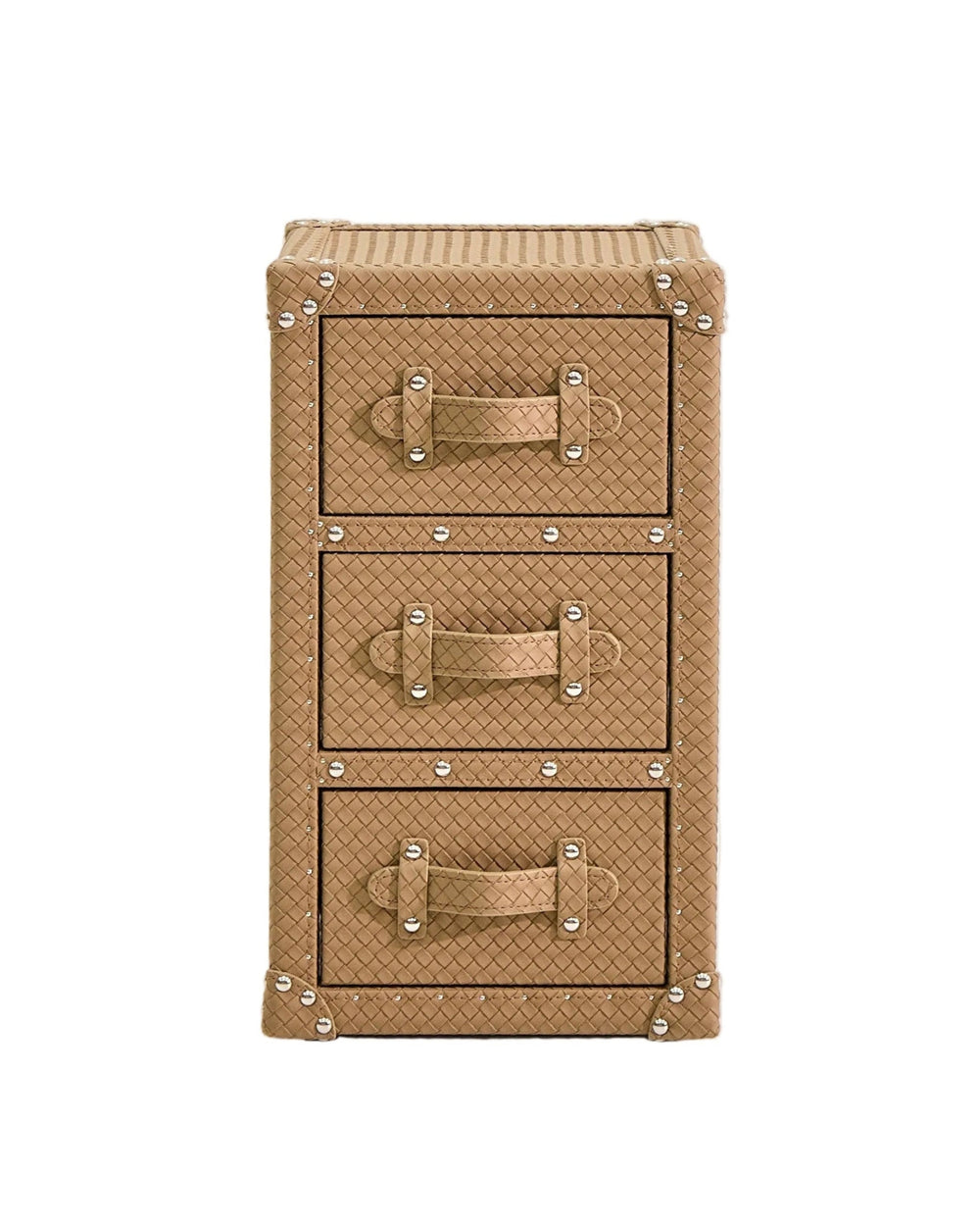 Heritage Leather · The Maison Bedside Cabinet - Tan