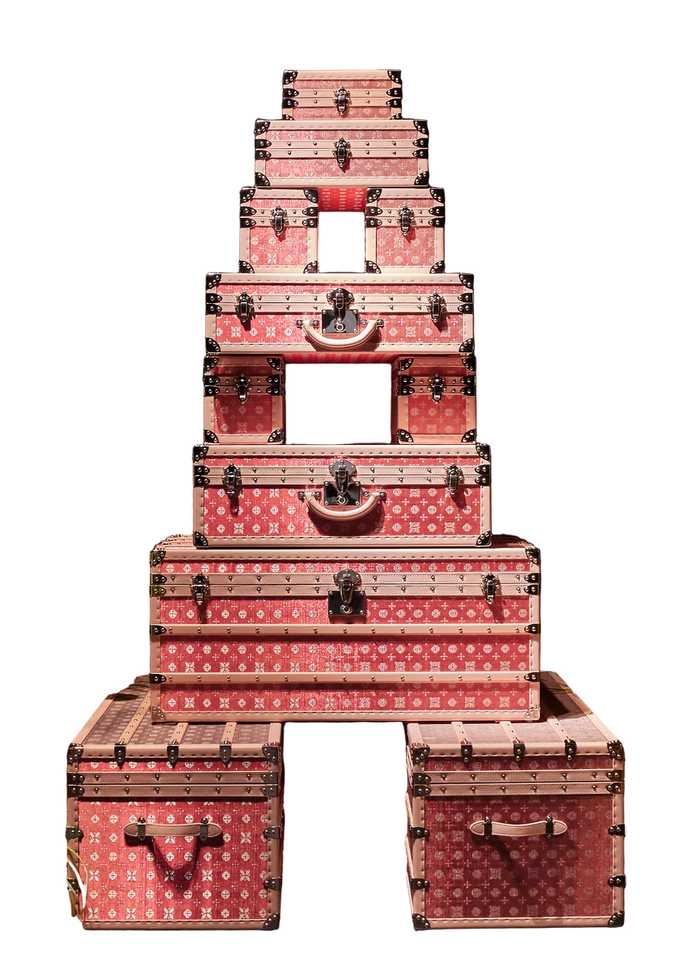 Aurum Wire · The Aurora Tower Display Case - Blossom Pink