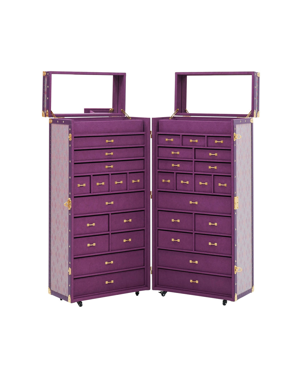 Aurum Wire · The Grand Atelier Jewelry Cabinet - Anemone Purple