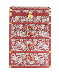 Heritage Leather · The Maison Jewelry Cabinet - Red Floral