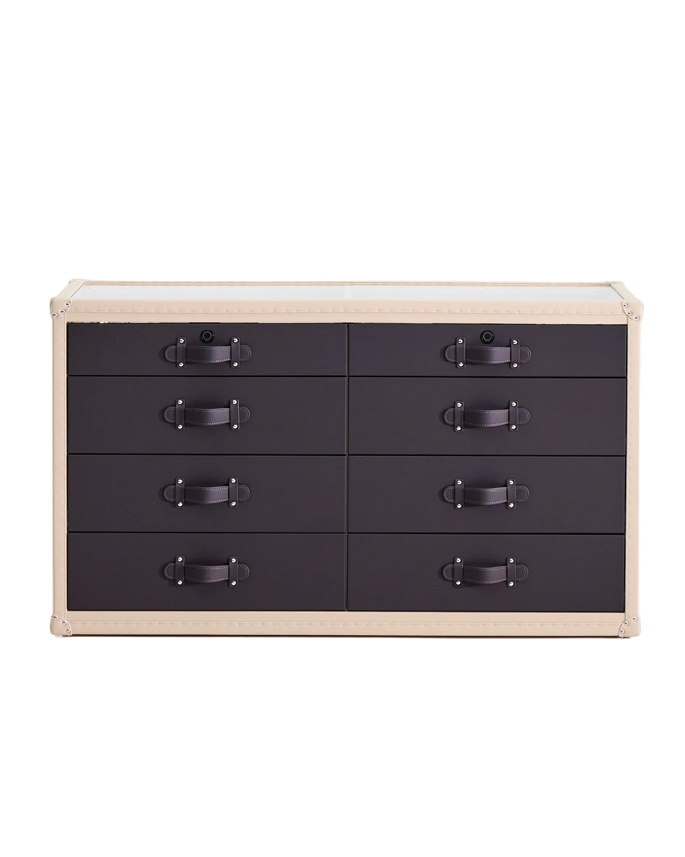 Heritage Leather · The Couture Jewelry Dresser - Noir