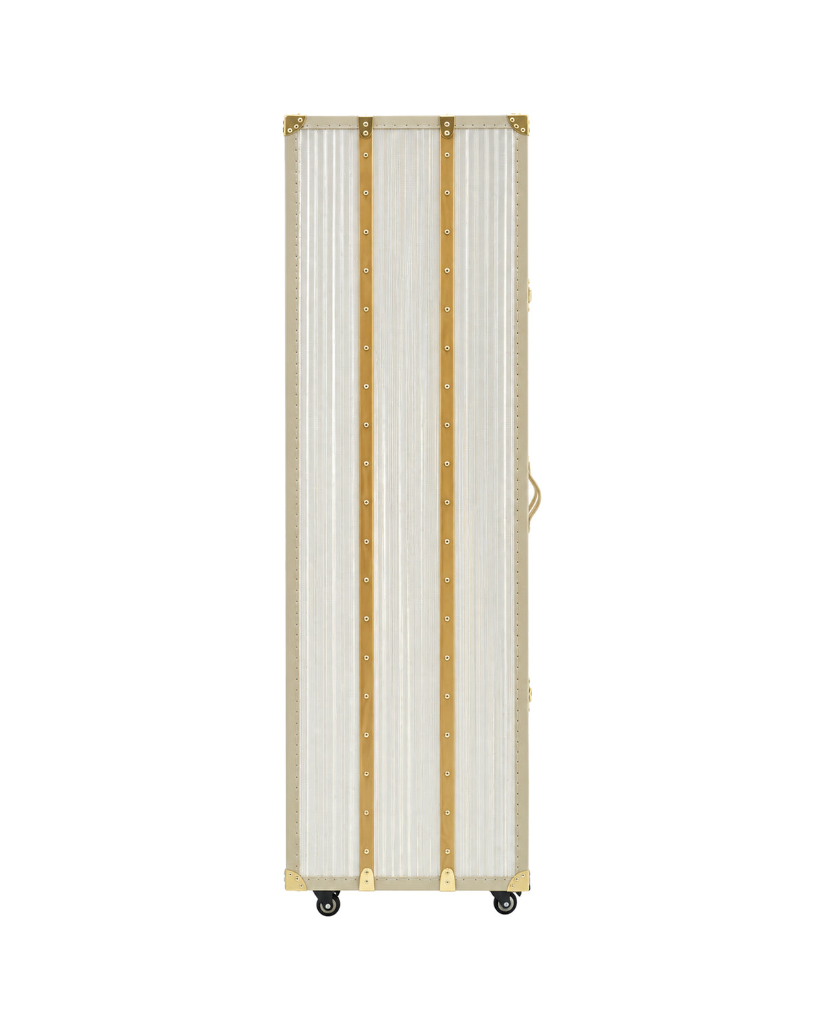 Front view of the ivory jewellery wardrobe trunk, SIRAE Dubai