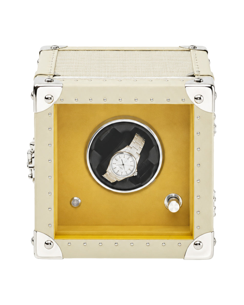 Aurum Wire · The Solo Watch Winder Box - Sandgold