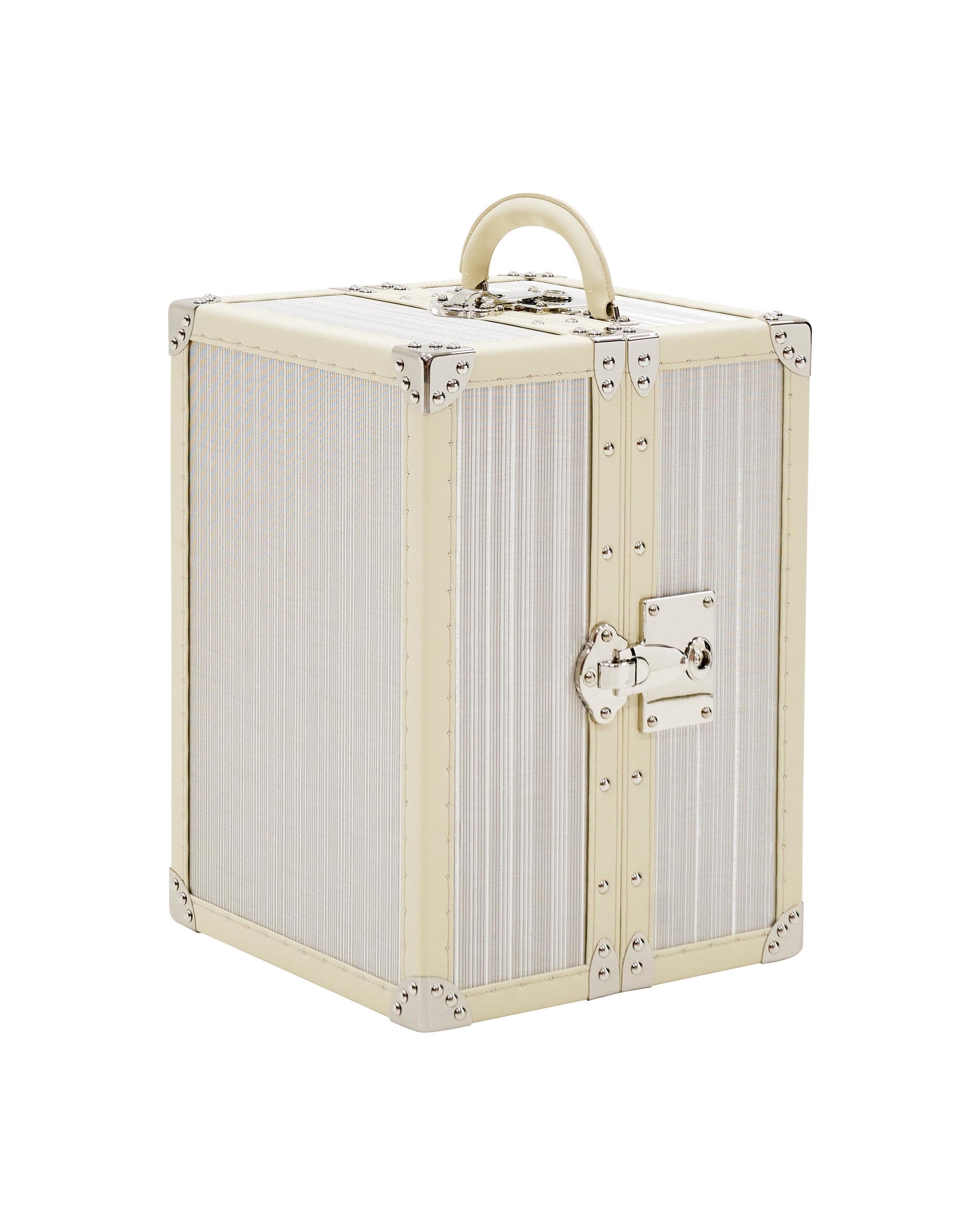 Frosted silver copper wire watch organizer with winders, SIRAE Casa Dubai